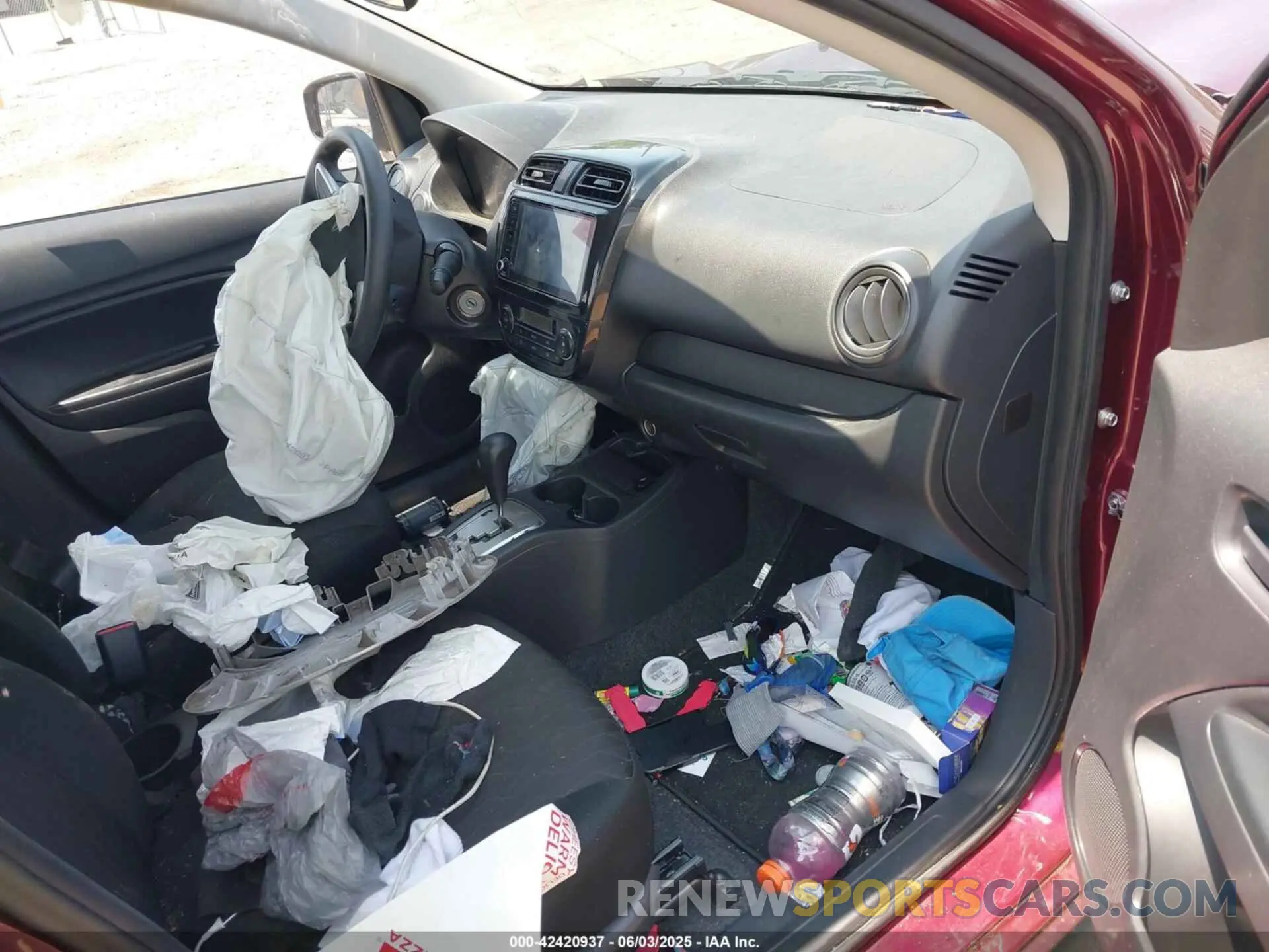 5 Photograph of a damaged car ML32AUHJ5RH012883 MITSUBISHI MIRAGE 2024