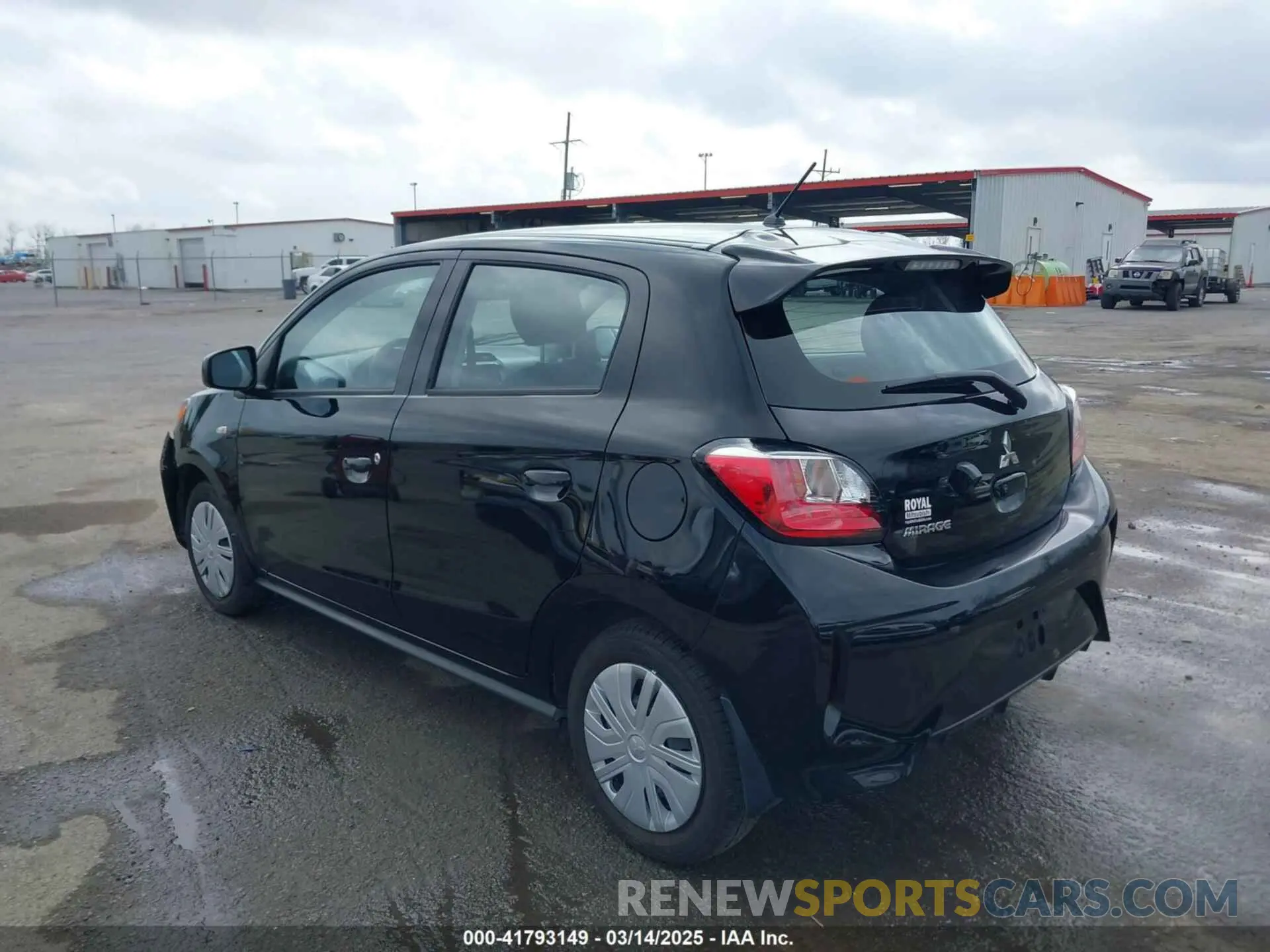 3 Photograph of a damaged car ML32AUHJ5RH013628 MITSUBISHI MIRAGE 2024