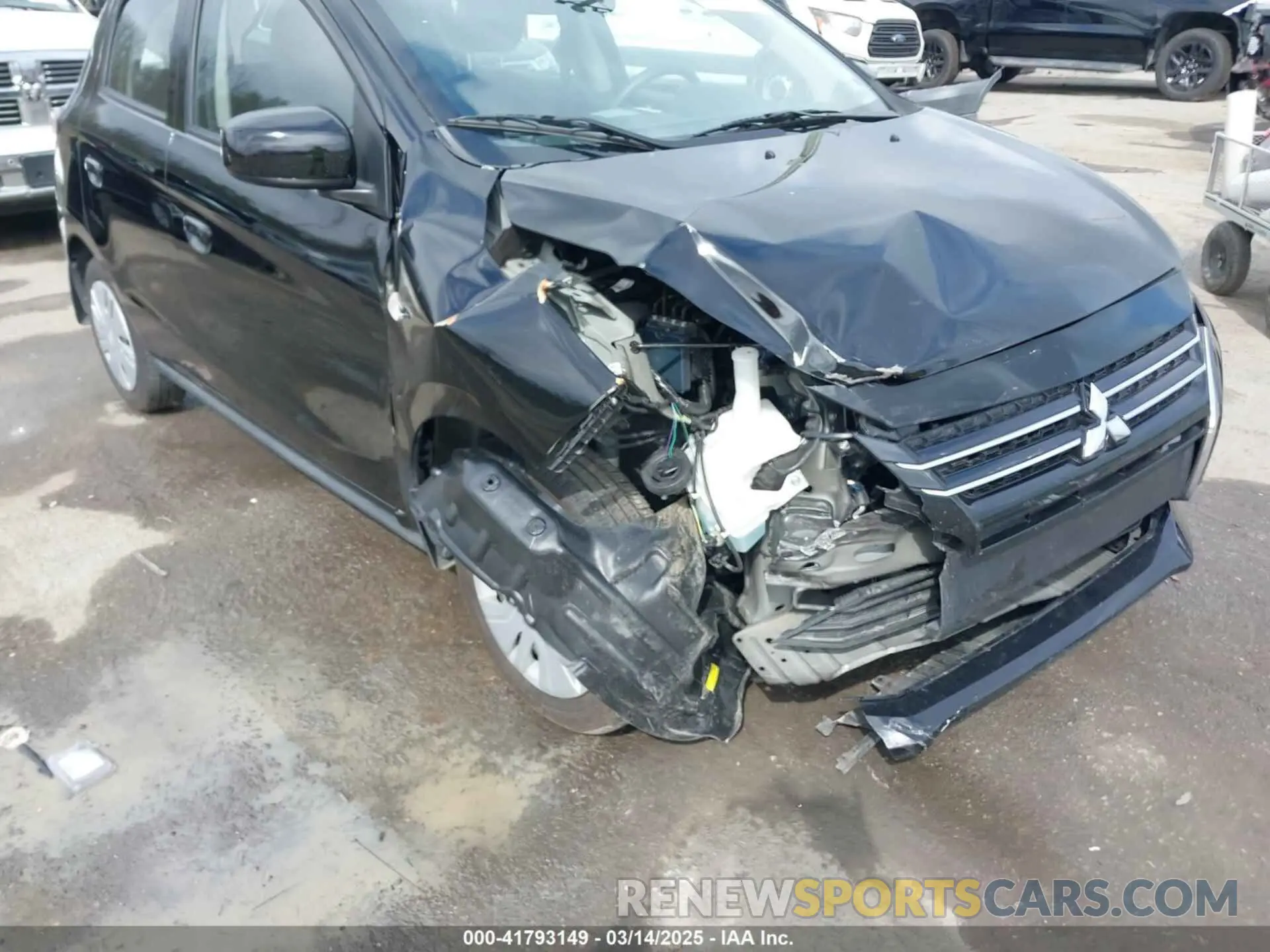 6 Photograph of a damaged car ML32AUHJ5RH013628 MITSUBISHI MIRAGE 2024