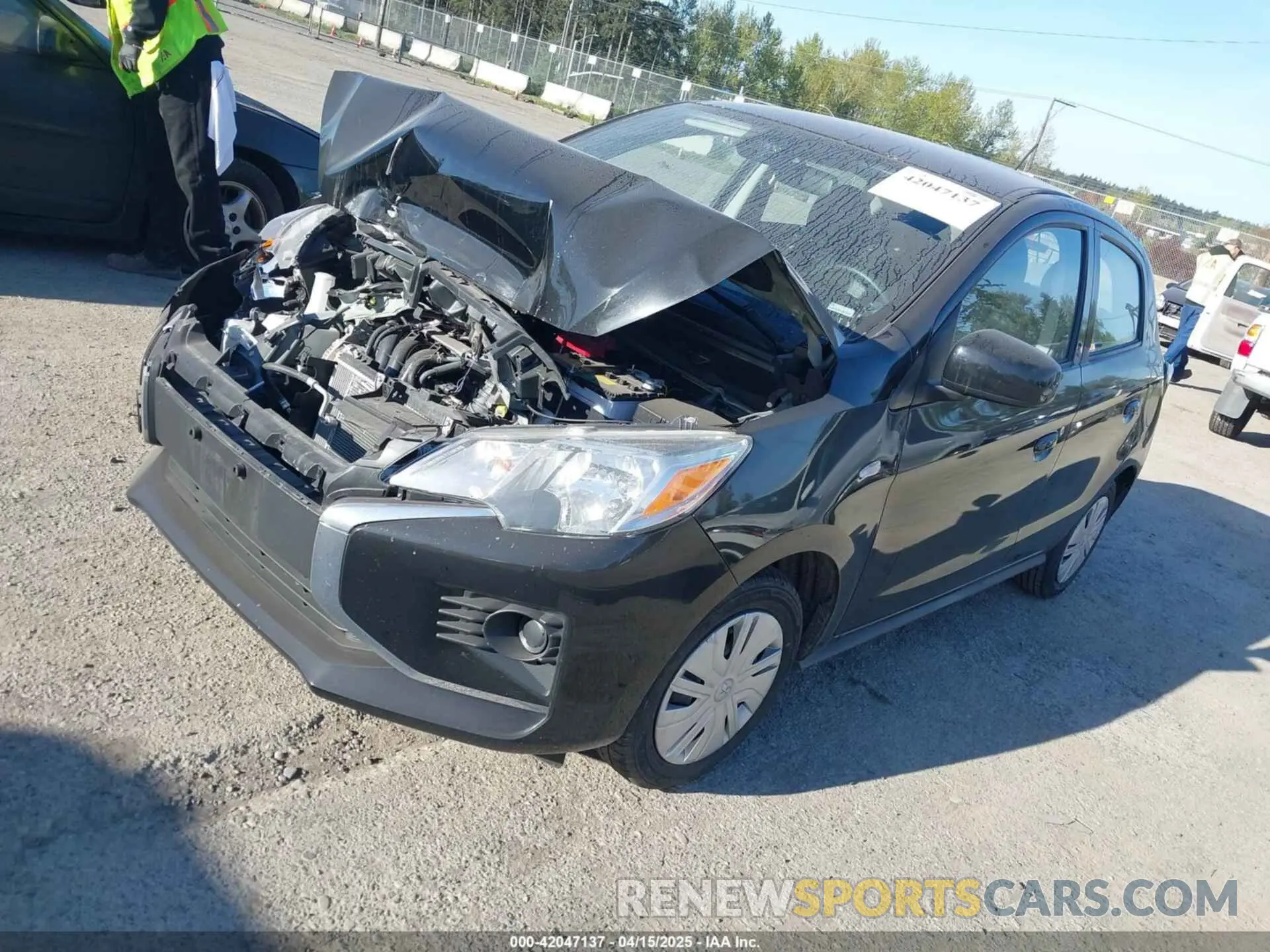 2 Photograph of a damaged car ML32AUHJ5RH016383 MITSUBISHI MIRAGE 2024