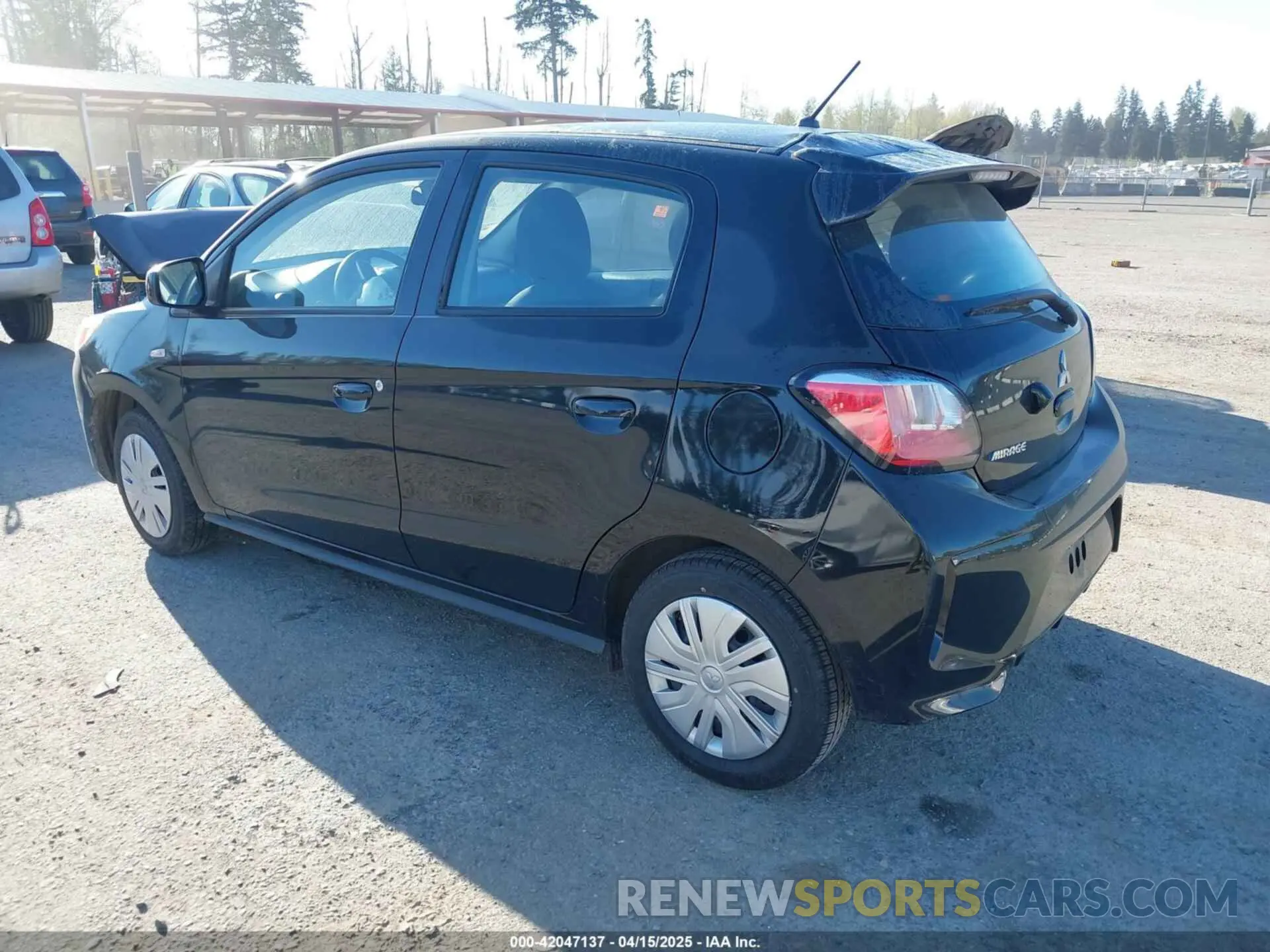 3 Photograph of a damaged car ML32AUHJ5RH016383 MITSUBISHI MIRAGE 2024