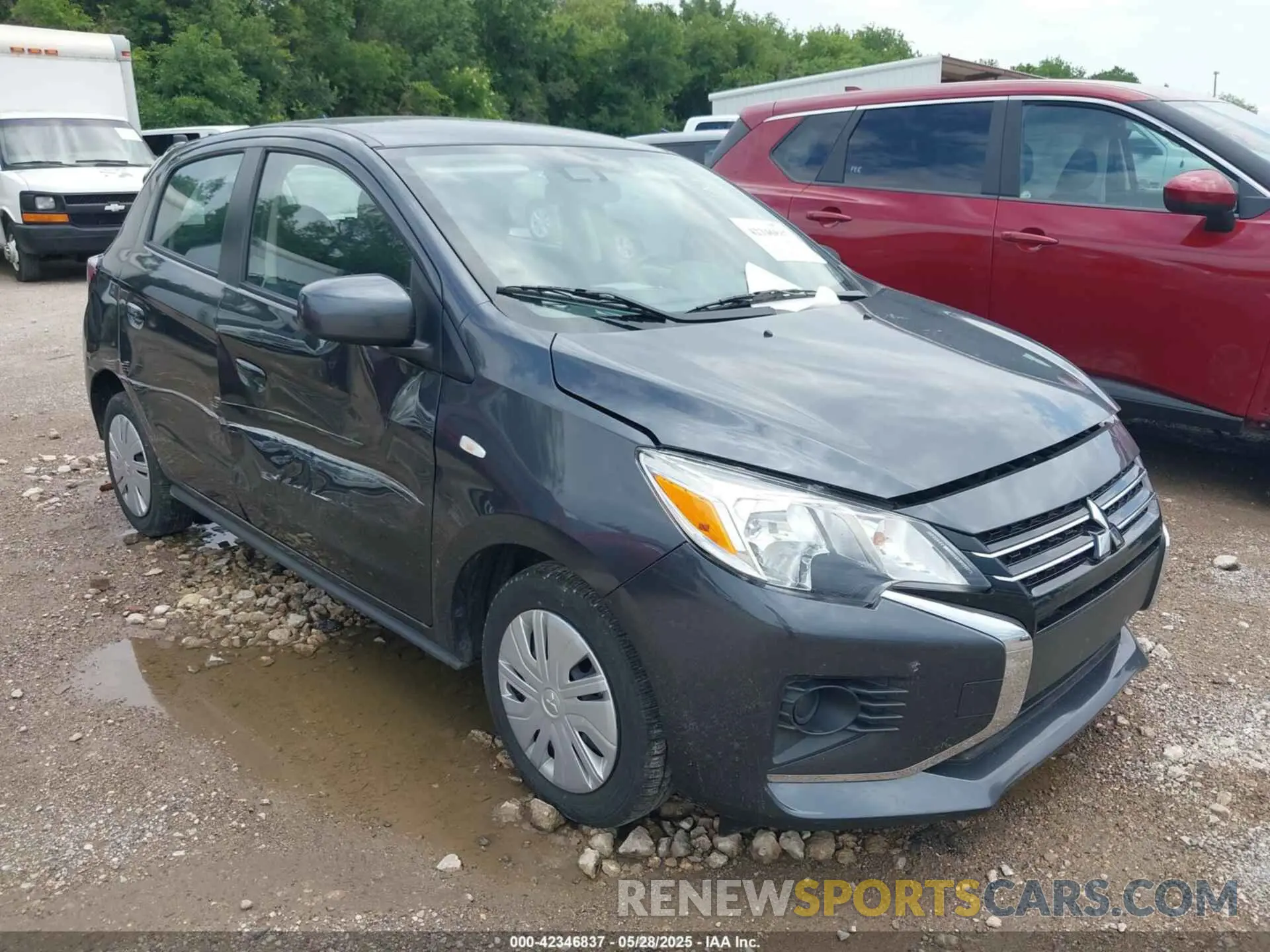 1 Photograph of a damaged car ML32AUHJ5RH018702 MITSUBISHI MIRAGE 2024