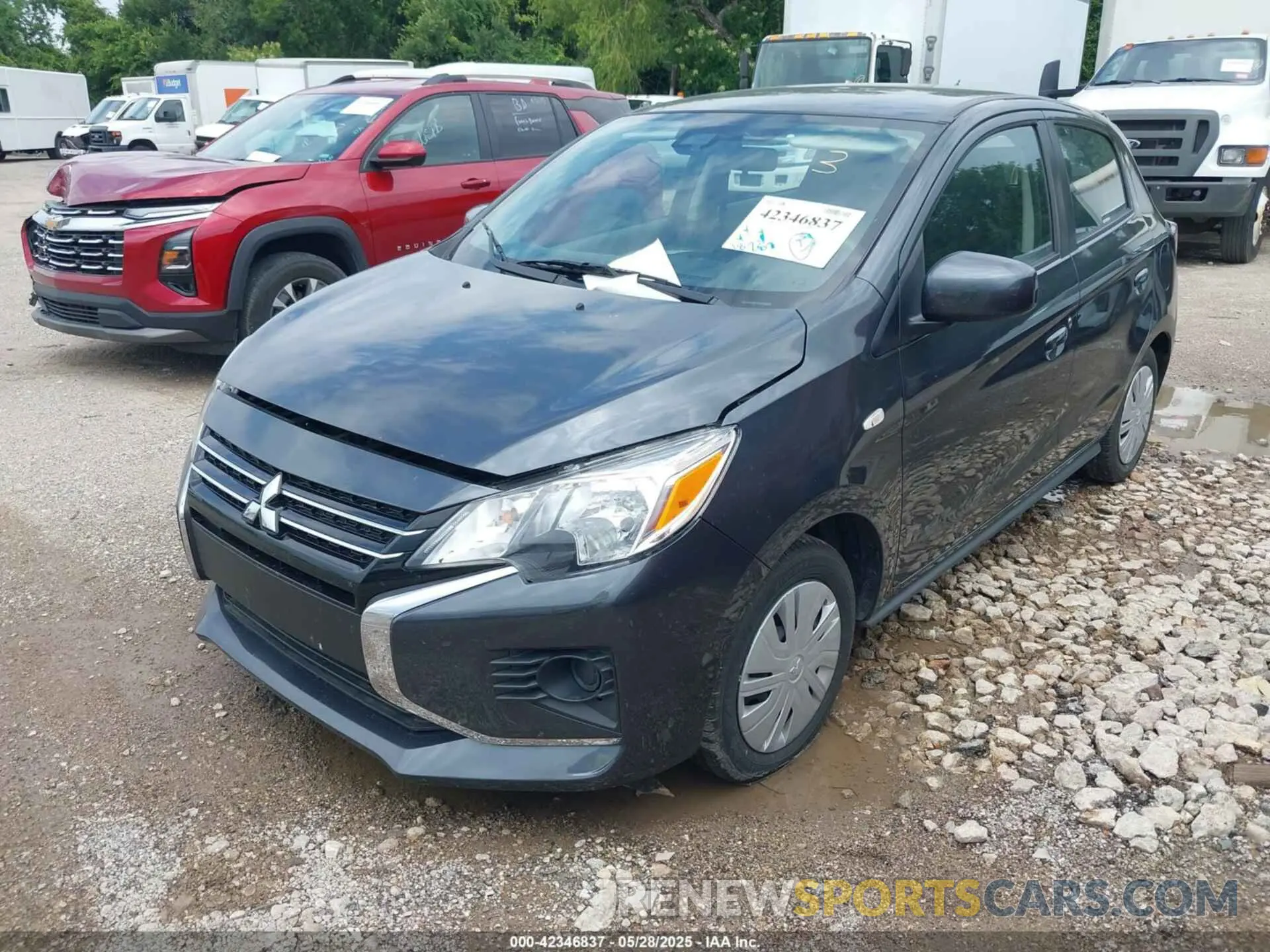2 Photograph of a damaged car ML32AUHJ5RH018702 MITSUBISHI MIRAGE 2024