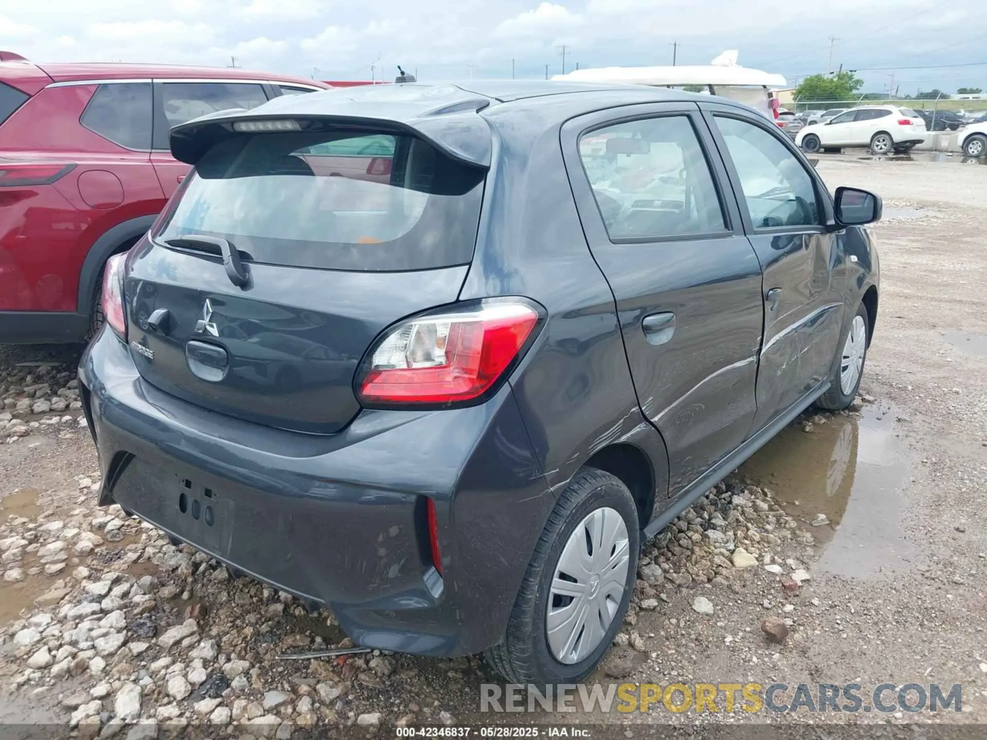 4 Photograph of a damaged car ML32AUHJ5RH018702 MITSUBISHI MIRAGE 2024