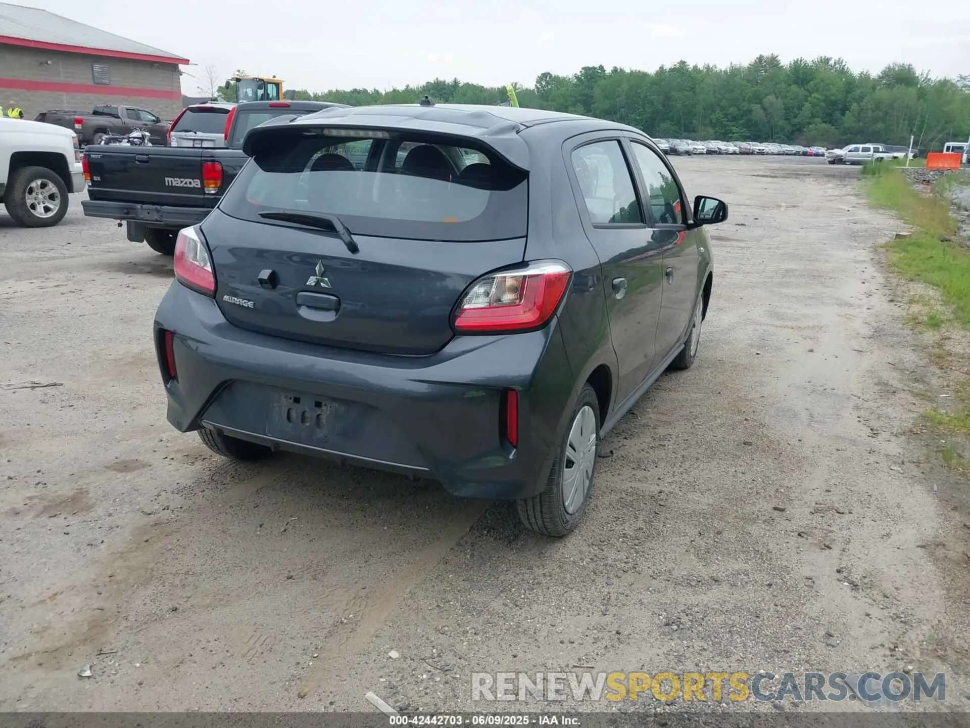 4 Photograph of a damaged car ML32AUHJ5RH018781 MITSUBISHI MIRAGE 2024