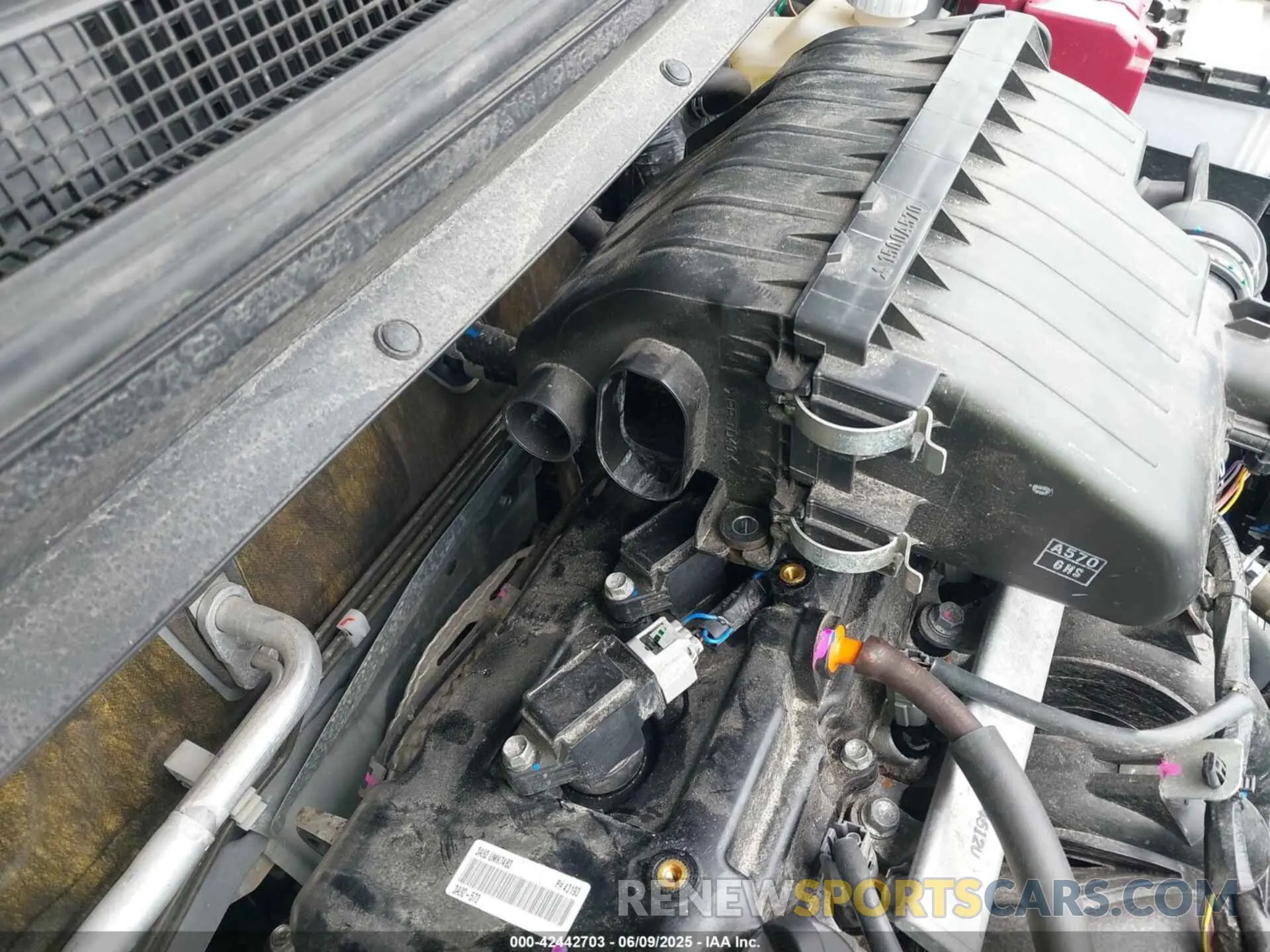6 Photograph of a damaged car ML32AUHJ5RH018781 MITSUBISHI MIRAGE 2024
