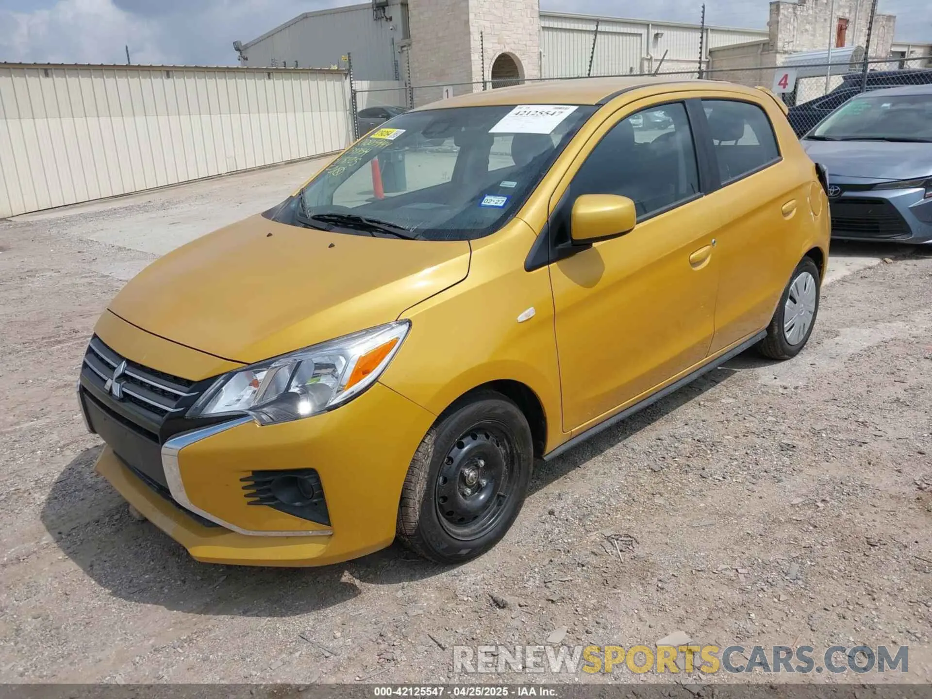 2 Photograph of a damaged car ML32AUHJ5RH035354 MITSUBISHI MIRAGE 2024