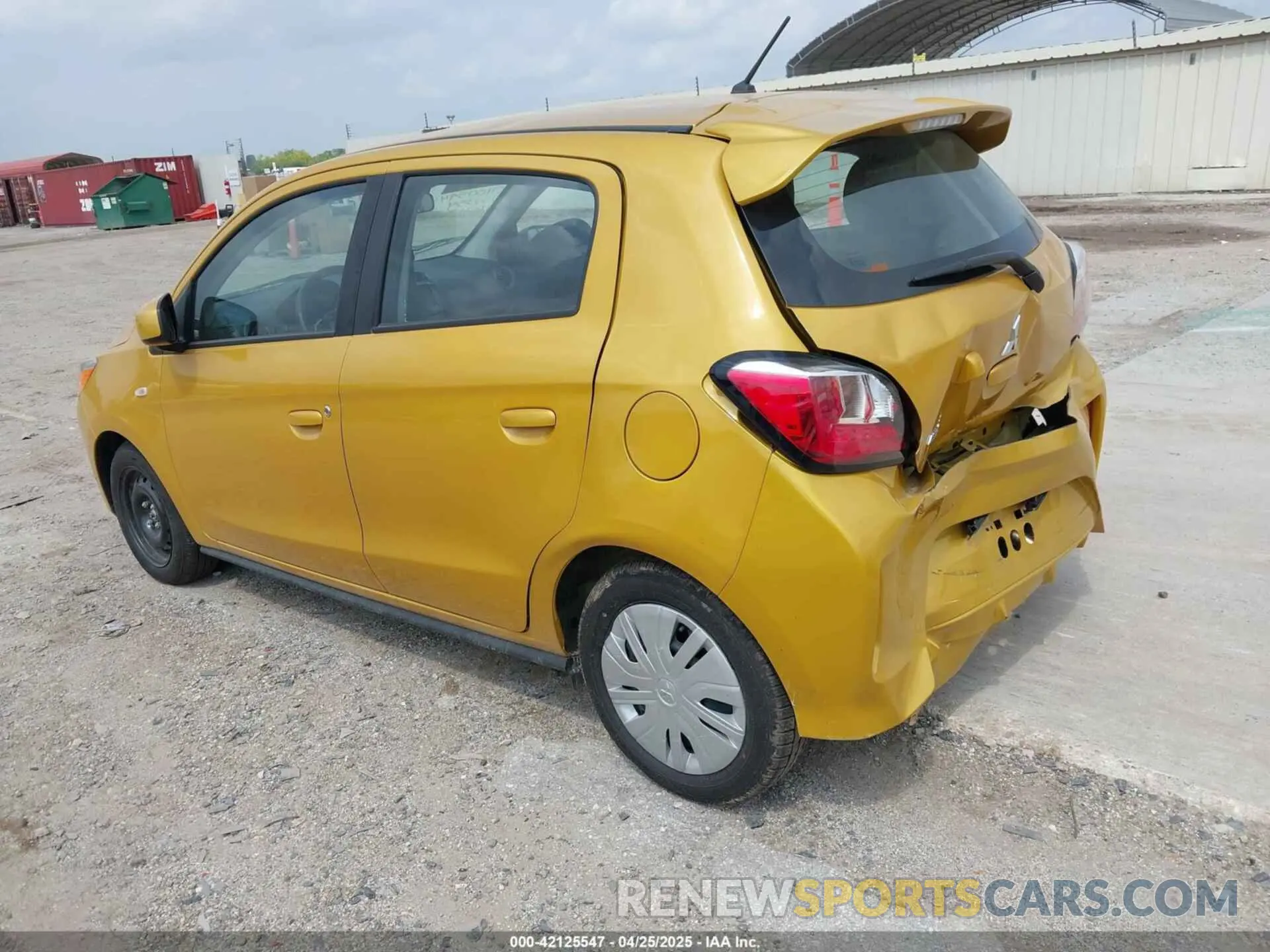 3 Photograph of a damaged car ML32AUHJ5RH035354 MITSUBISHI MIRAGE 2024
