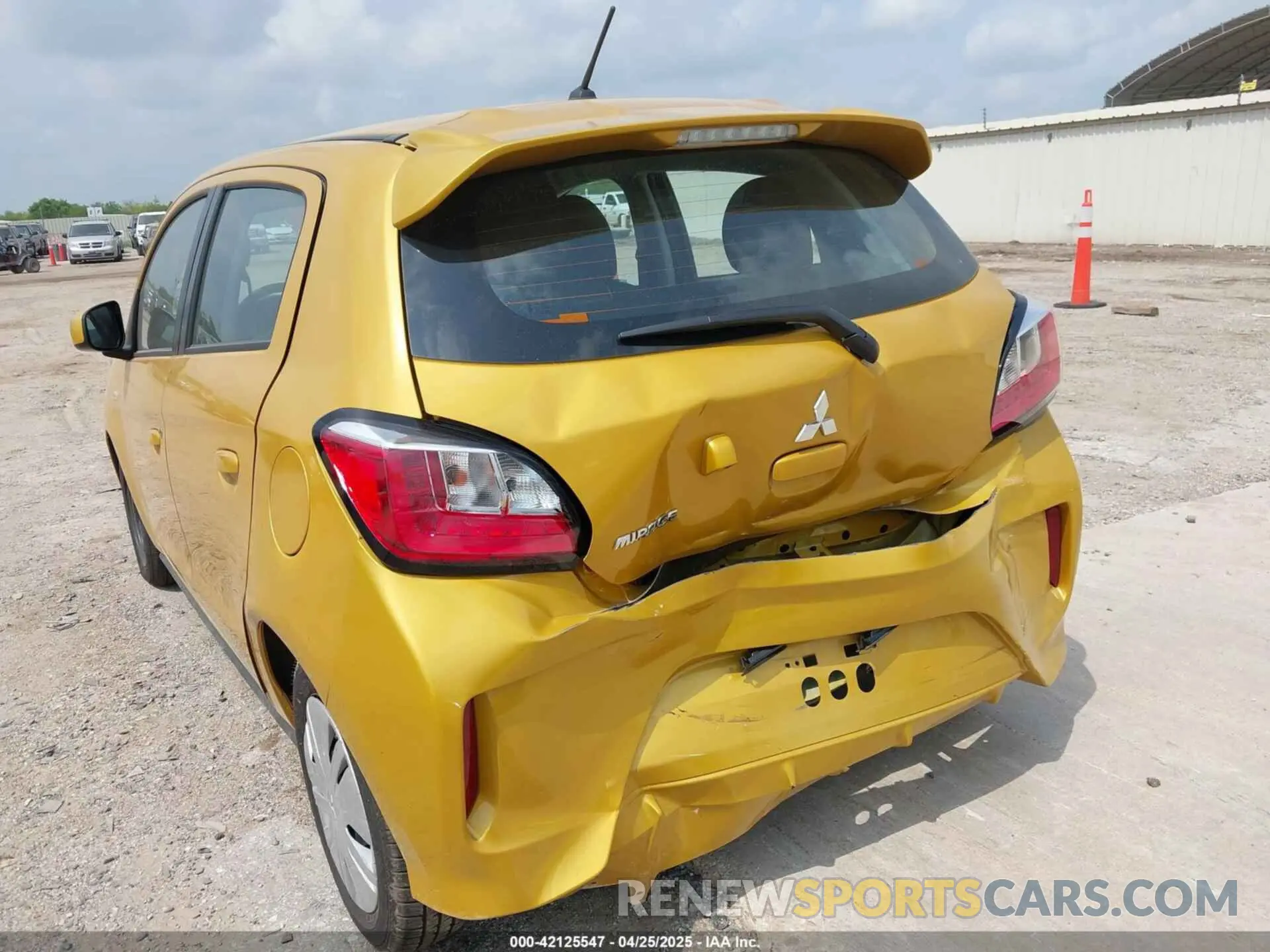 6 Photograph of a damaged car ML32AUHJ5RH035354 MITSUBISHI MIRAGE 2024