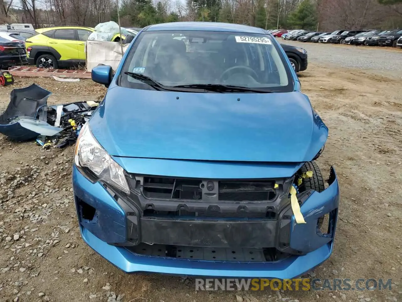 5 Photograph of a damaged car ML32AUHJ6RH000242 MITSUBISHI MIRAGE 2024