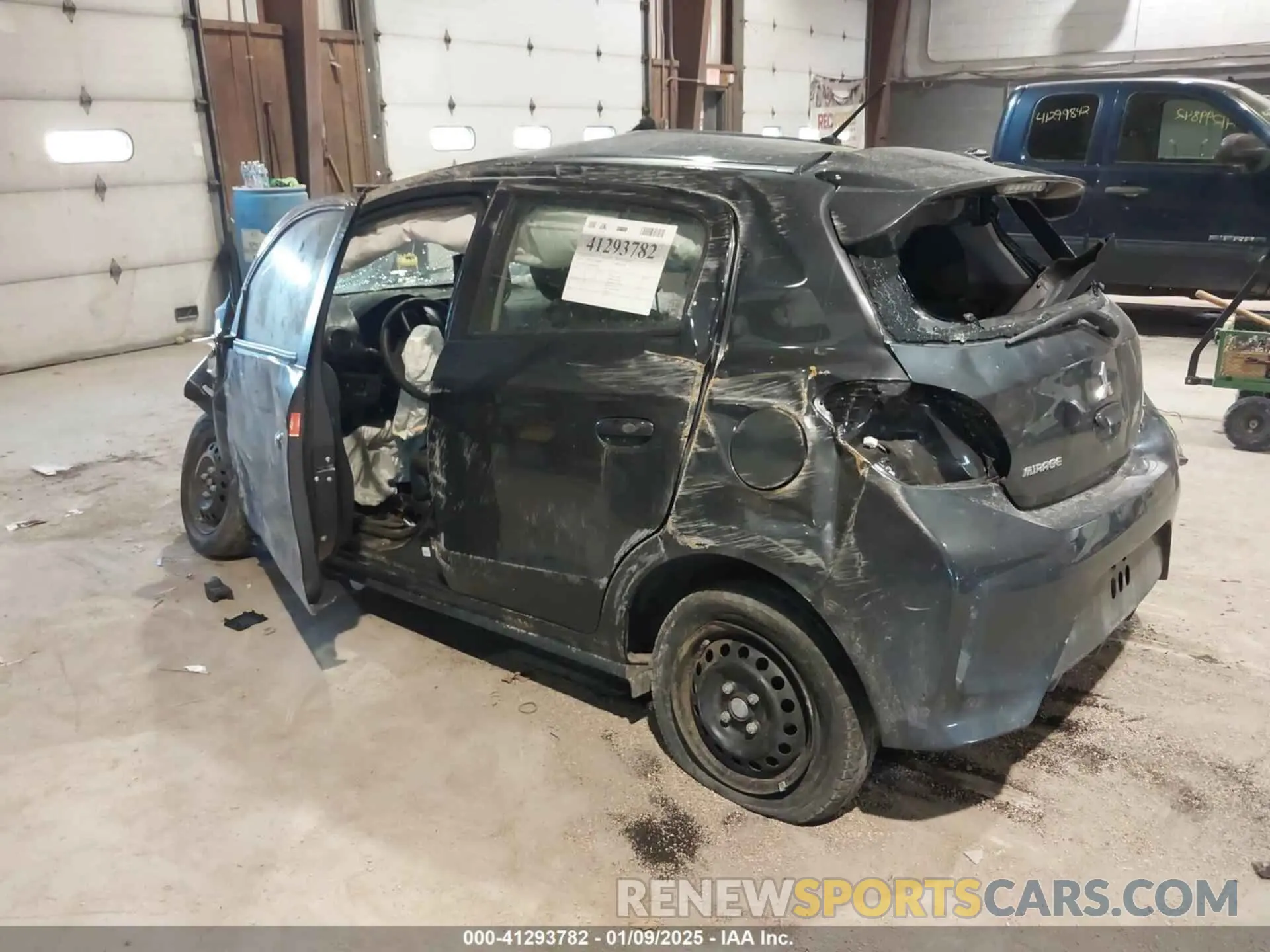 3 Photograph of a damaged car ML32AUHJ6RH002265 MITSUBISHI MIRAGE 2024