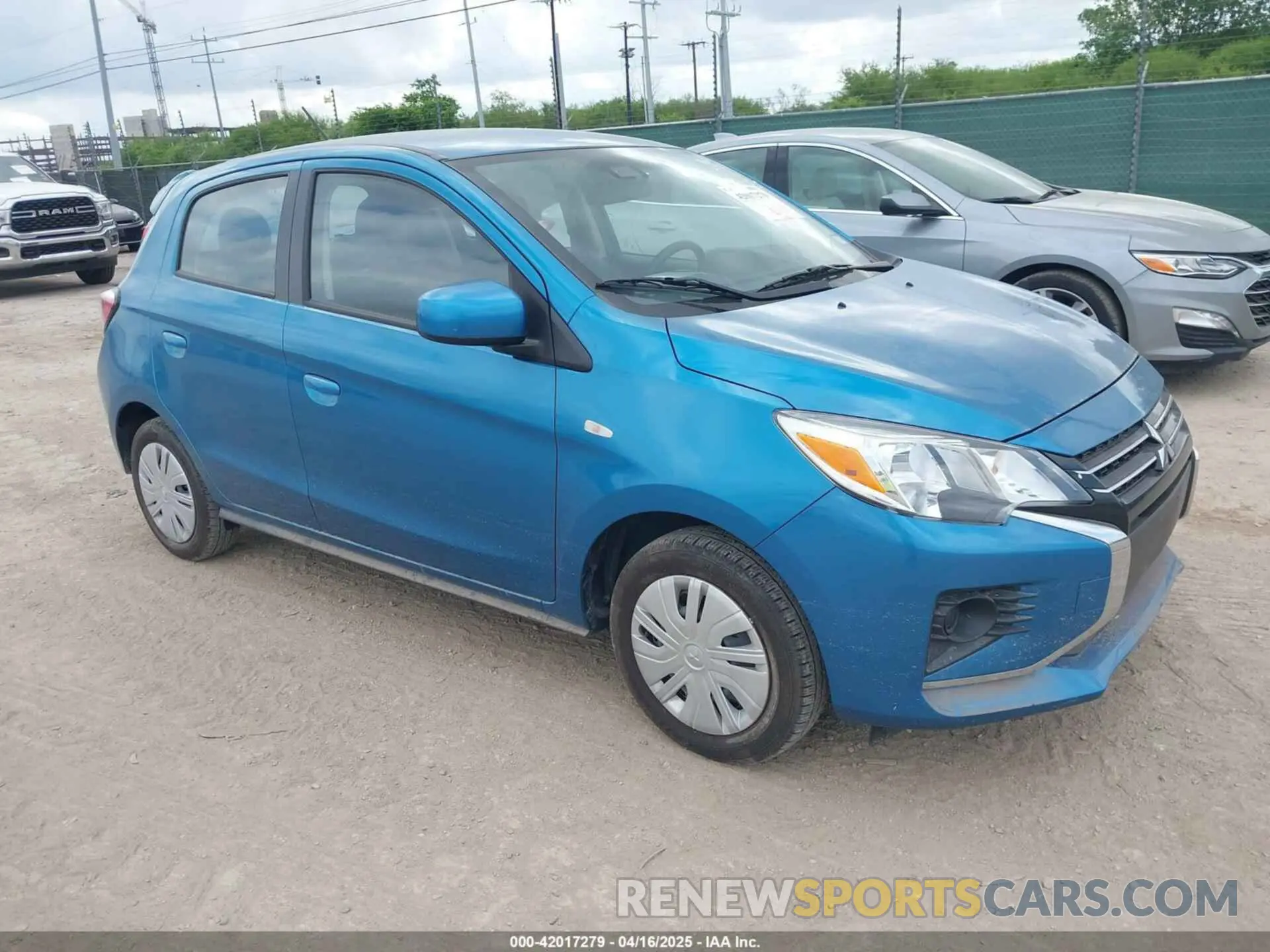 1 Photograph of a damaged car ML32AUHJ6RH009264 MITSUBISHI MIRAGE 2024