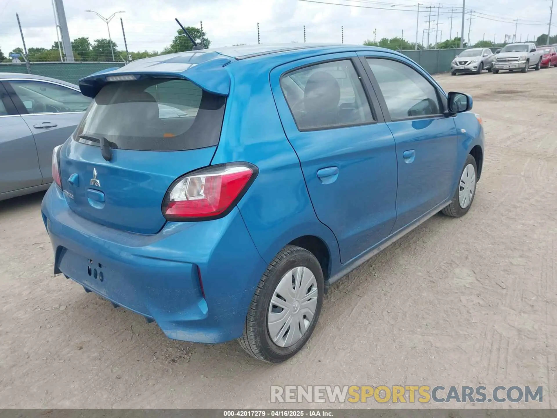 4 Photograph of a damaged car ML32AUHJ6RH009264 MITSUBISHI MIRAGE 2024