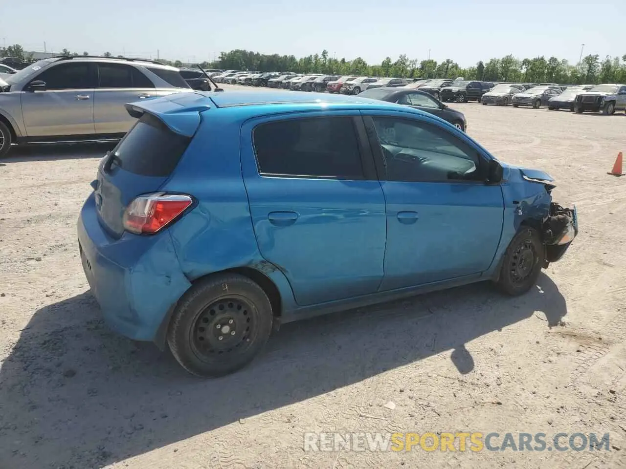 3 Photograph of a damaged car ML32AUHJ6RH012715 MITSUBISHI MIRAGE 2024