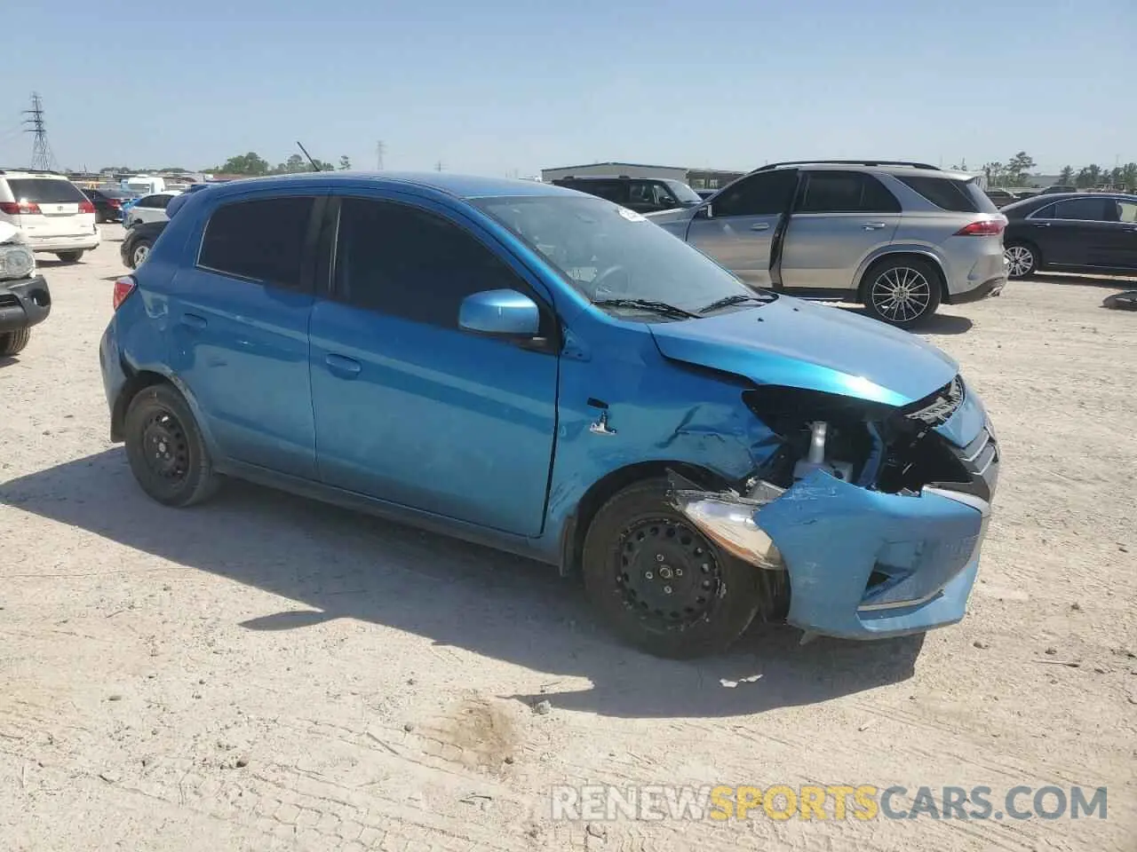 4 Photograph of a damaged car ML32AUHJ6RH012715 MITSUBISHI MIRAGE 2024