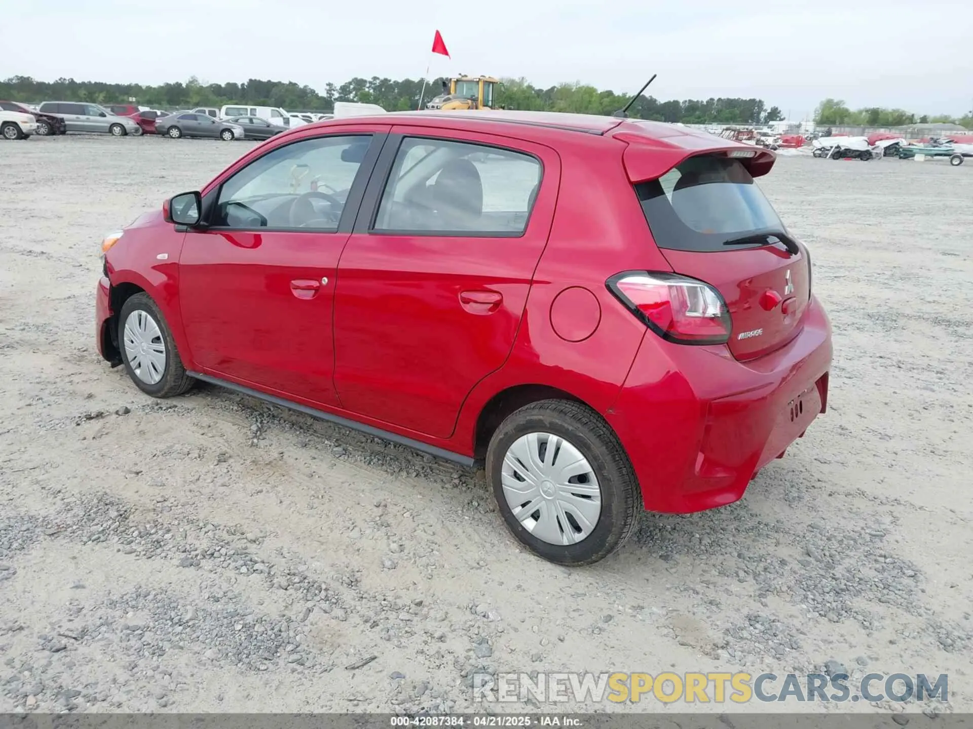 3 Photograph of a damaged car ML32AUHJ6RH014416 MITSUBISHI MIRAGE 2024