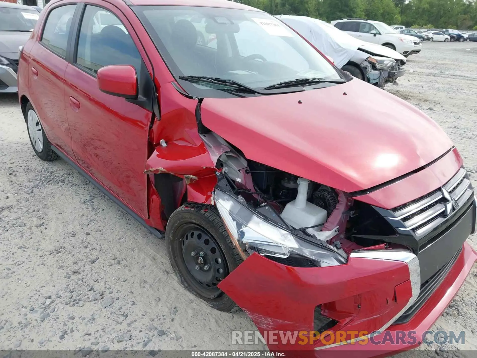 6 Photograph of a damaged car ML32AUHJ6RH014416 MITSUBISHI MIRAGE 2024
