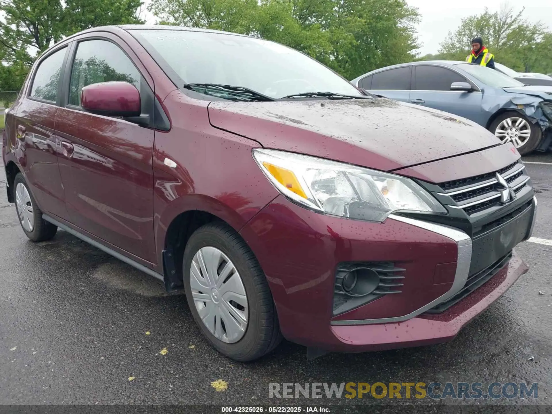 1 Photograph of a damaged car ML32AUHJ6RH014870 MITSUBISHI MIRAGE 2024
