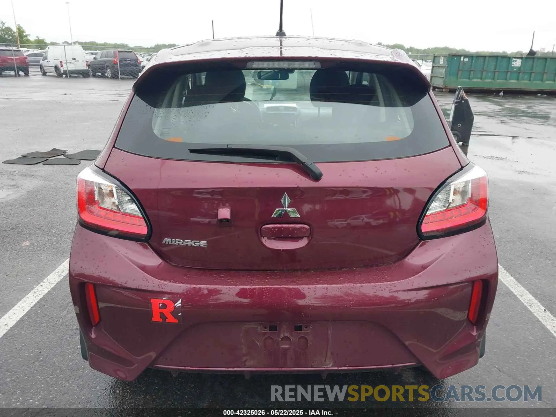 16 Photograph of a damaged car ML32AUHJ6RH014870 MITSUBISHI MIRAGE 2024