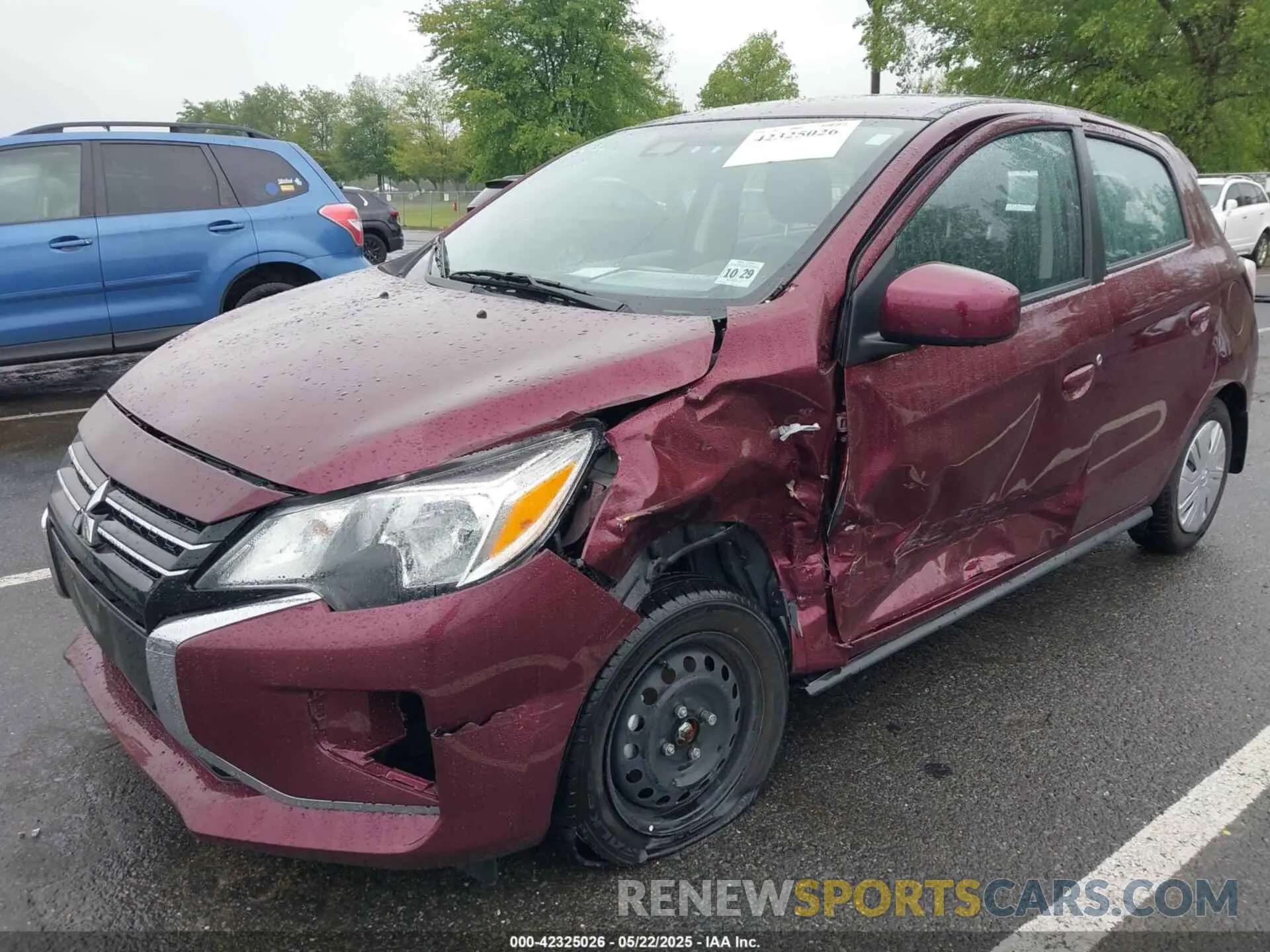 2 Photograph of a damaged car ML32AUHJ6RH014870 MITSUBISHI MIRAGE 2024