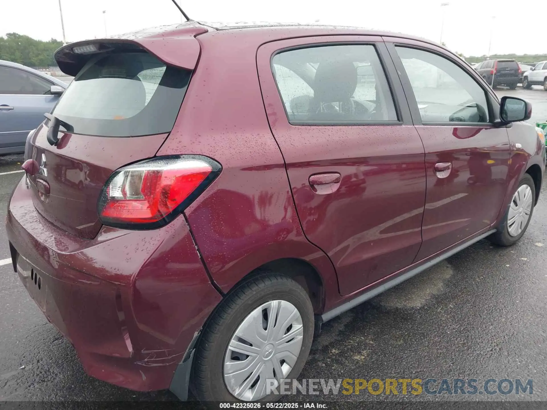 4 Photograph of a damaged car ML32AUHJ6RH014870 MITSUBISHI MIRAGE 2024