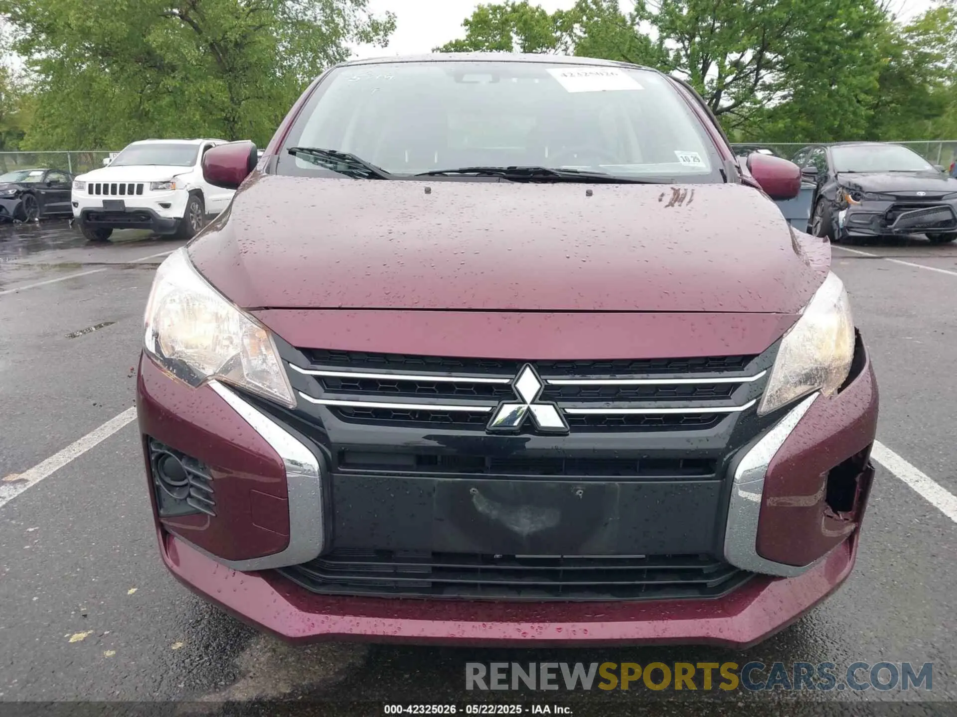 6 Photograph of a damaged car ML32AUHJ6RH014870 MITSUBISHI MIRAGE 2024