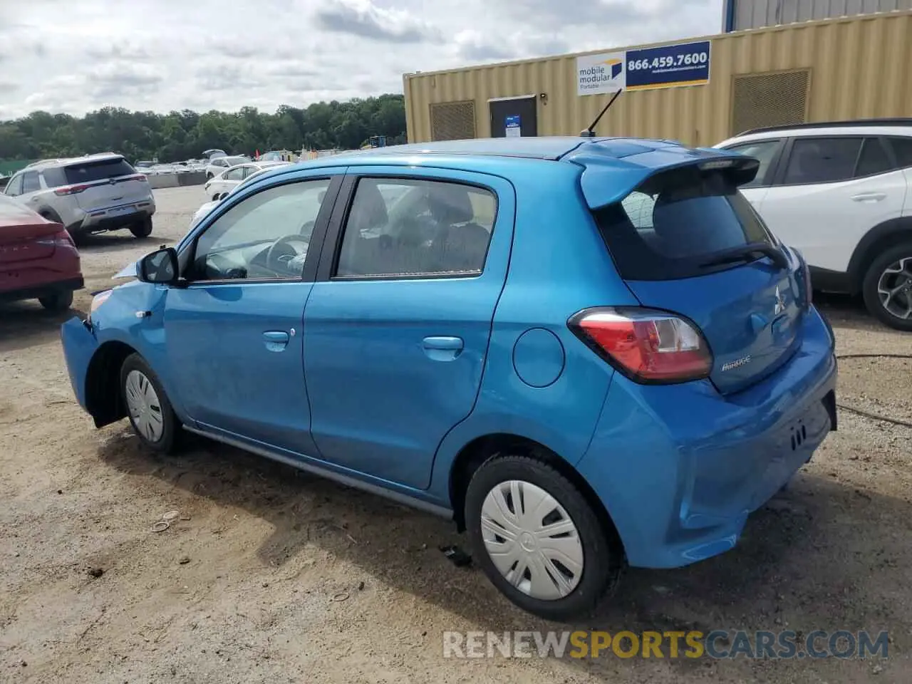 2 Photograph of a damaged car ML32AUHJ6RH018286 MITSUBISHI MIRAGE 2024