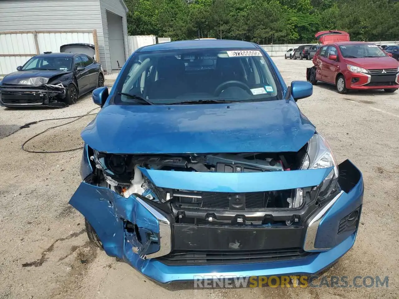 5 Photograph of a damaged car ML32AUHJ6RH018286 MITSUBISHI MIRAGE 2024