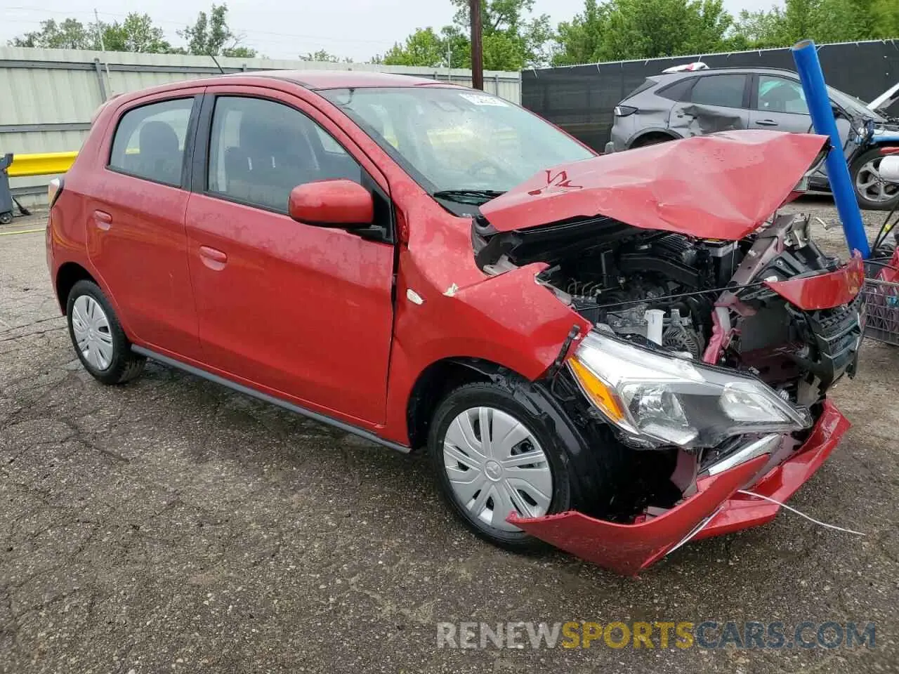4 Photograph of a damaged car ML32AUHJ6RH018644 MITSUBISHI MIRAGE 2024