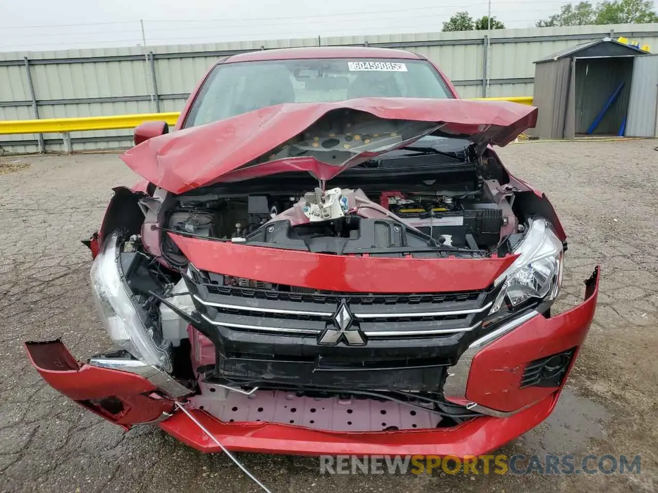 5 Photograph of a damaged car ML32AUHJ6RH018644 MITSUBISHI MIRAGE 2024