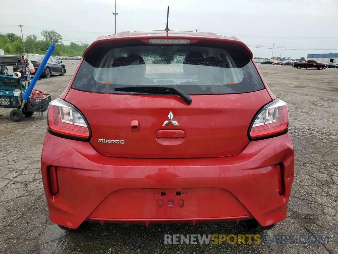 6 Photograph of a damaged car ML32AUHJ6RH018644 MITSUBISHI MIRAGE 2024