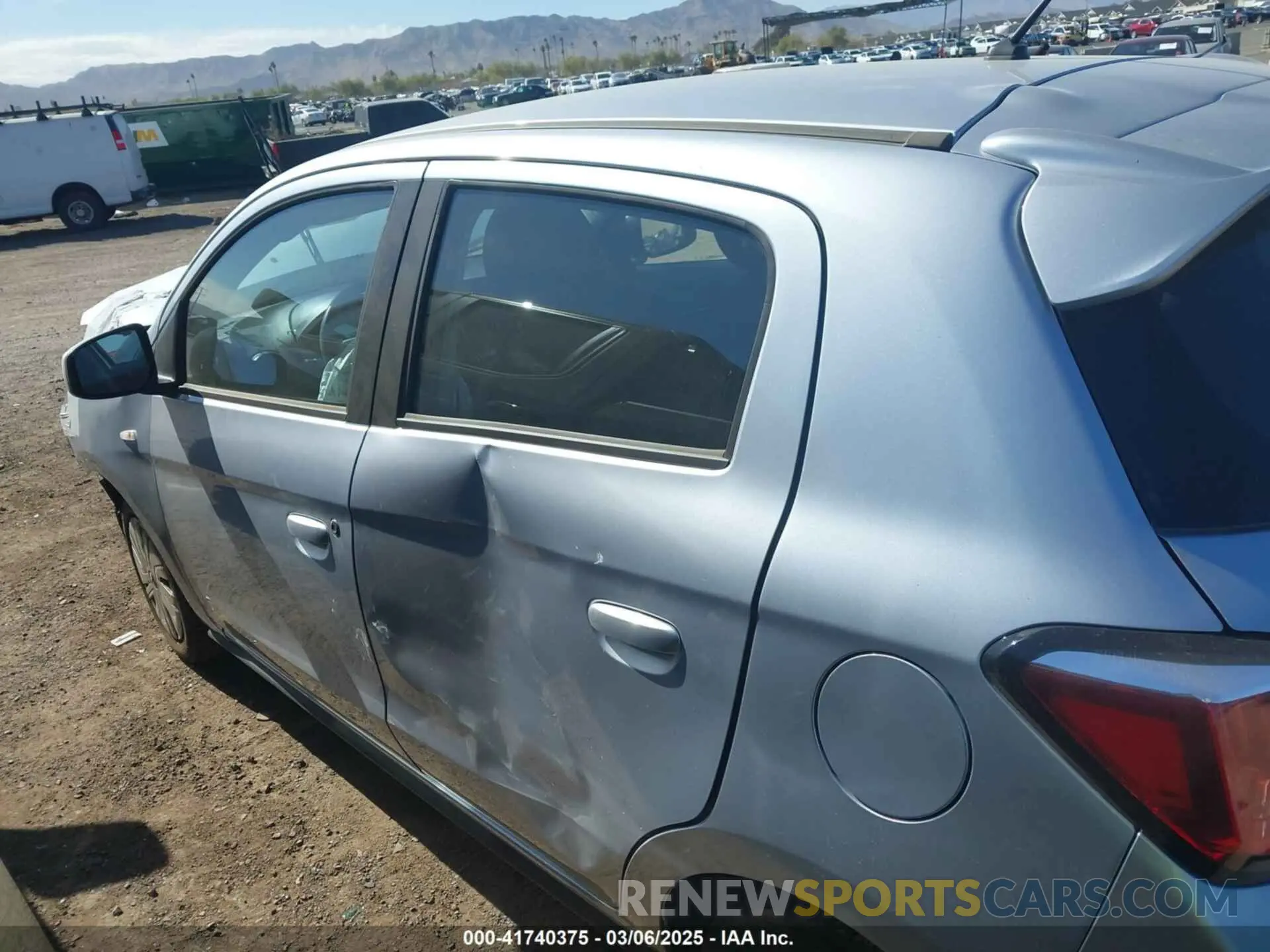 14 Photograph of a damaged car ML32AUHJ6RH020152 MITSUBISHI MIRAGE 2024