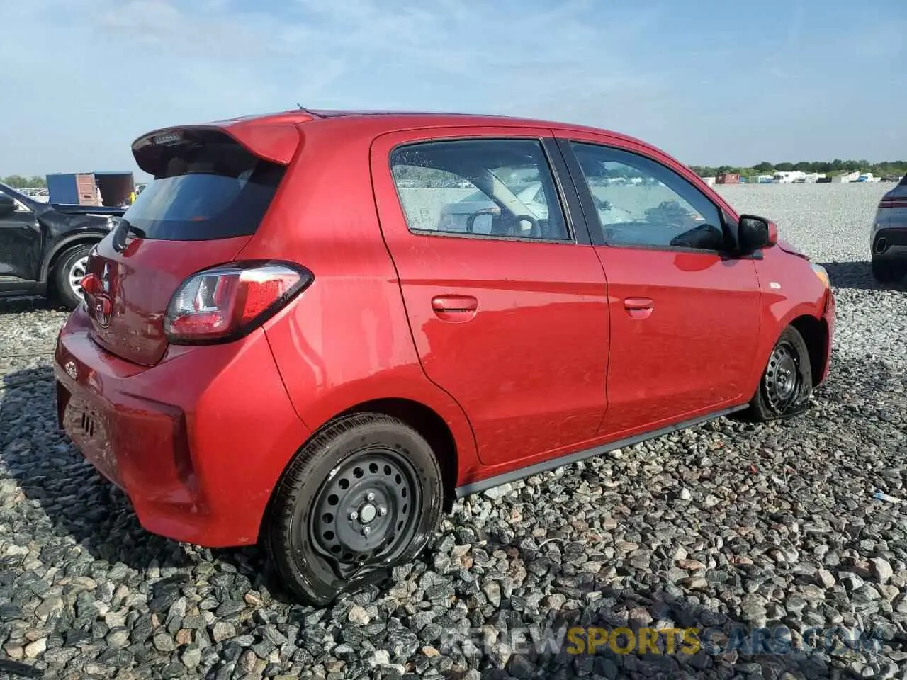 3 Photograph of a damaged car ML32AUHJ6RH024833 MITSUBISHI MIRAGE 2024