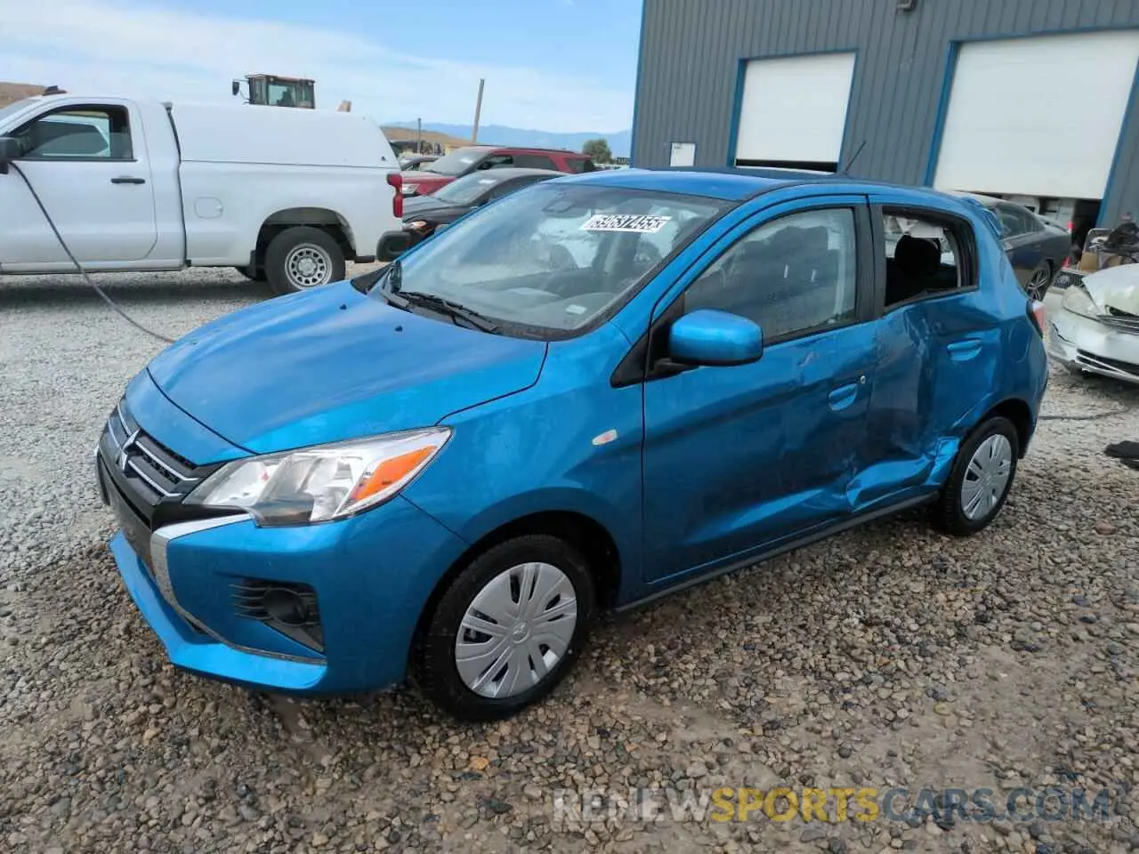 1 Photograph of a damaged car ML32AUHJ6RH026405 MITSUBISHI MIRAGE 2024