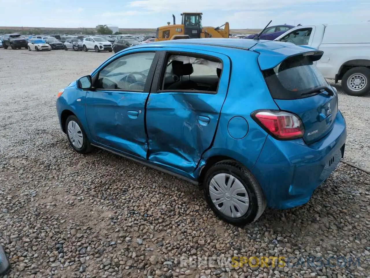 2 Photograph of a damaged car ML32AUHJ6RH026405 MITSUBISHI MIRAGE 2024