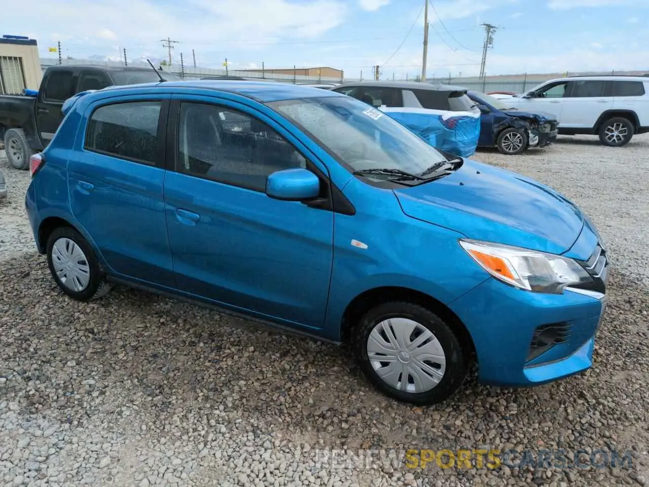 4 Photograph of a damaged car ML32AUHJ6RH026405 MITSUBISHI MIRAGE 2024
