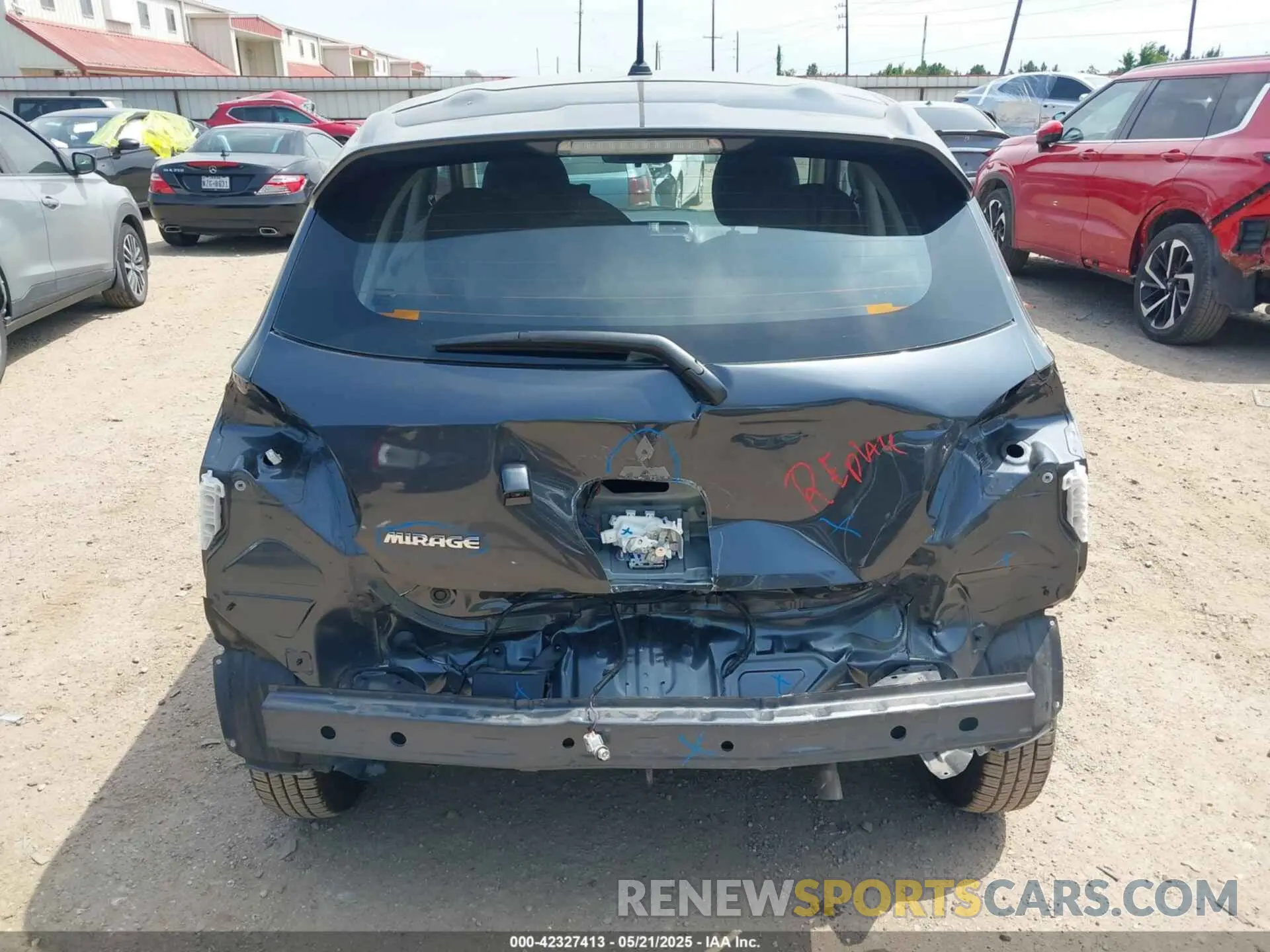 17 Photograph of a damaged car ML32AUHJ6RH026839 MITSUBISHI MIRAGE 2024