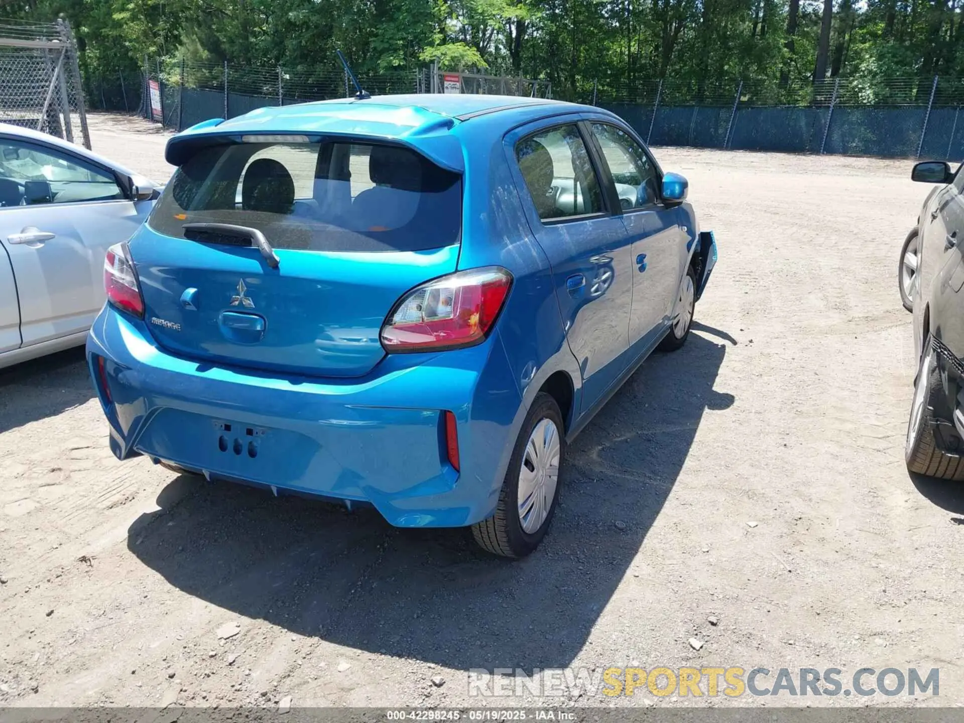 4 Photograph of a damaged car ML32AUHJ6RH027473 MITSUBISHI MIRAGE 2024