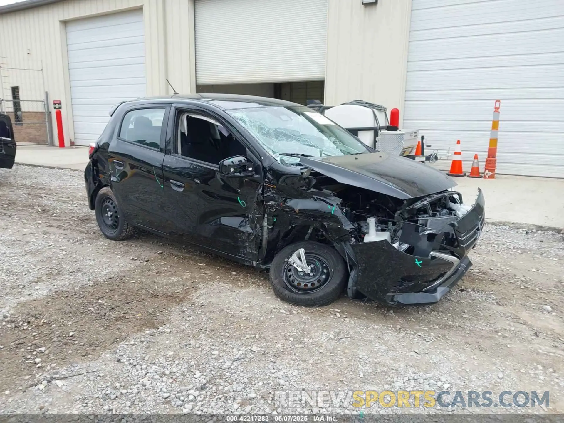 1 Photograph of a damaged car ML32AUHJ6RH030115 MITSUBISHI MIRAGE 2024