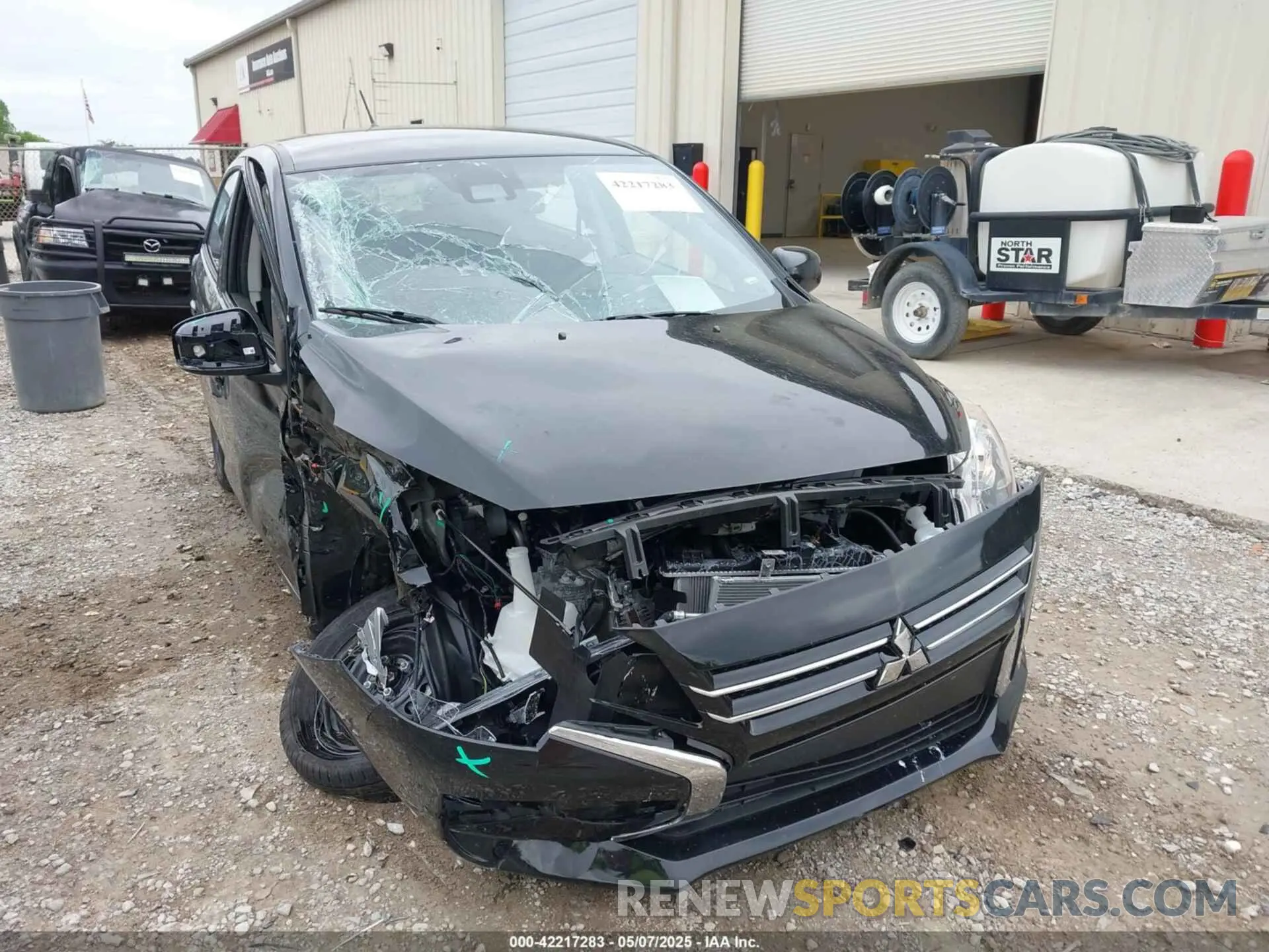 6 Photograph of a damaged car ML32AUHJ6RH030115 MITSUBISHI MIRAGE 2024