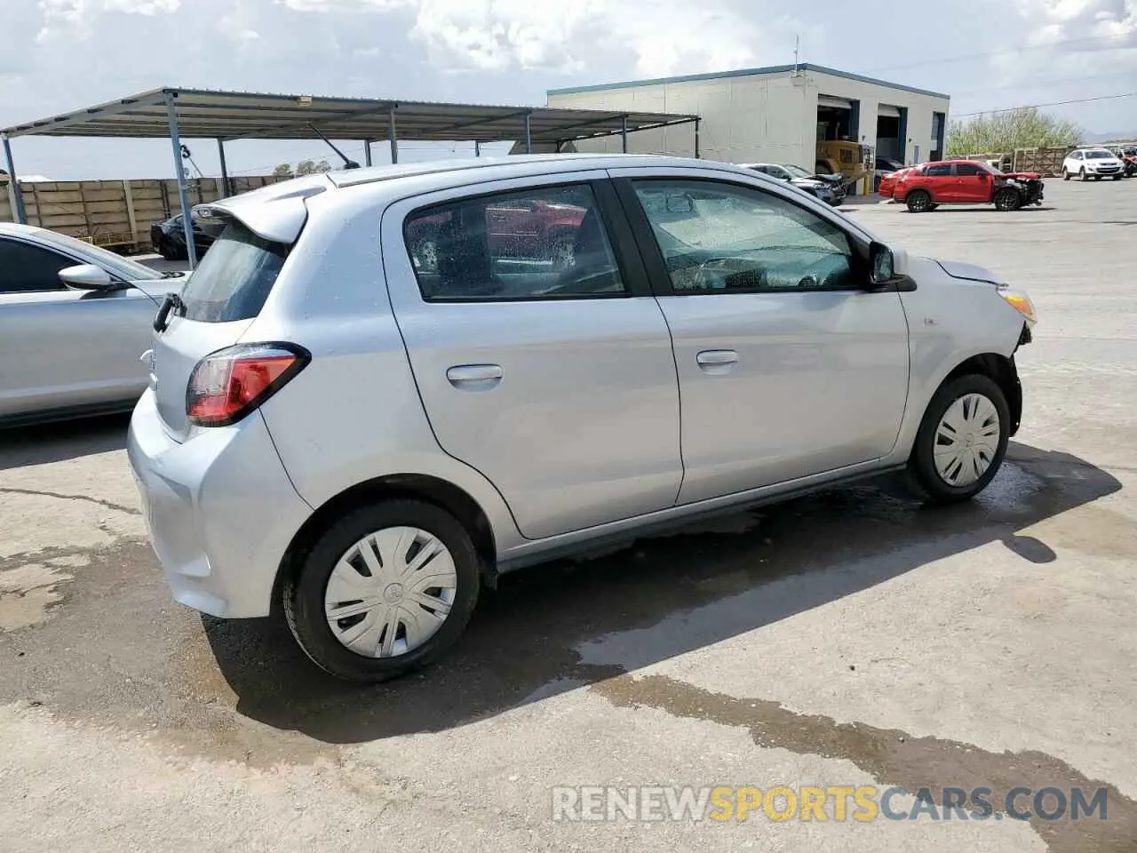 3 Photograph of a damaged car ML32AUHJ6RH031247 MITSUBISHI MIRAGE 2024