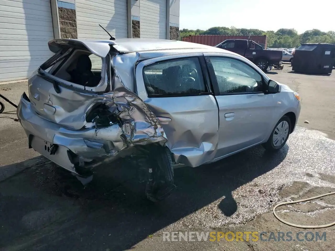 3 Photograph of a damaged car ML32AUHJ6RH031913 MITSUBISHI MIRAGE 2024