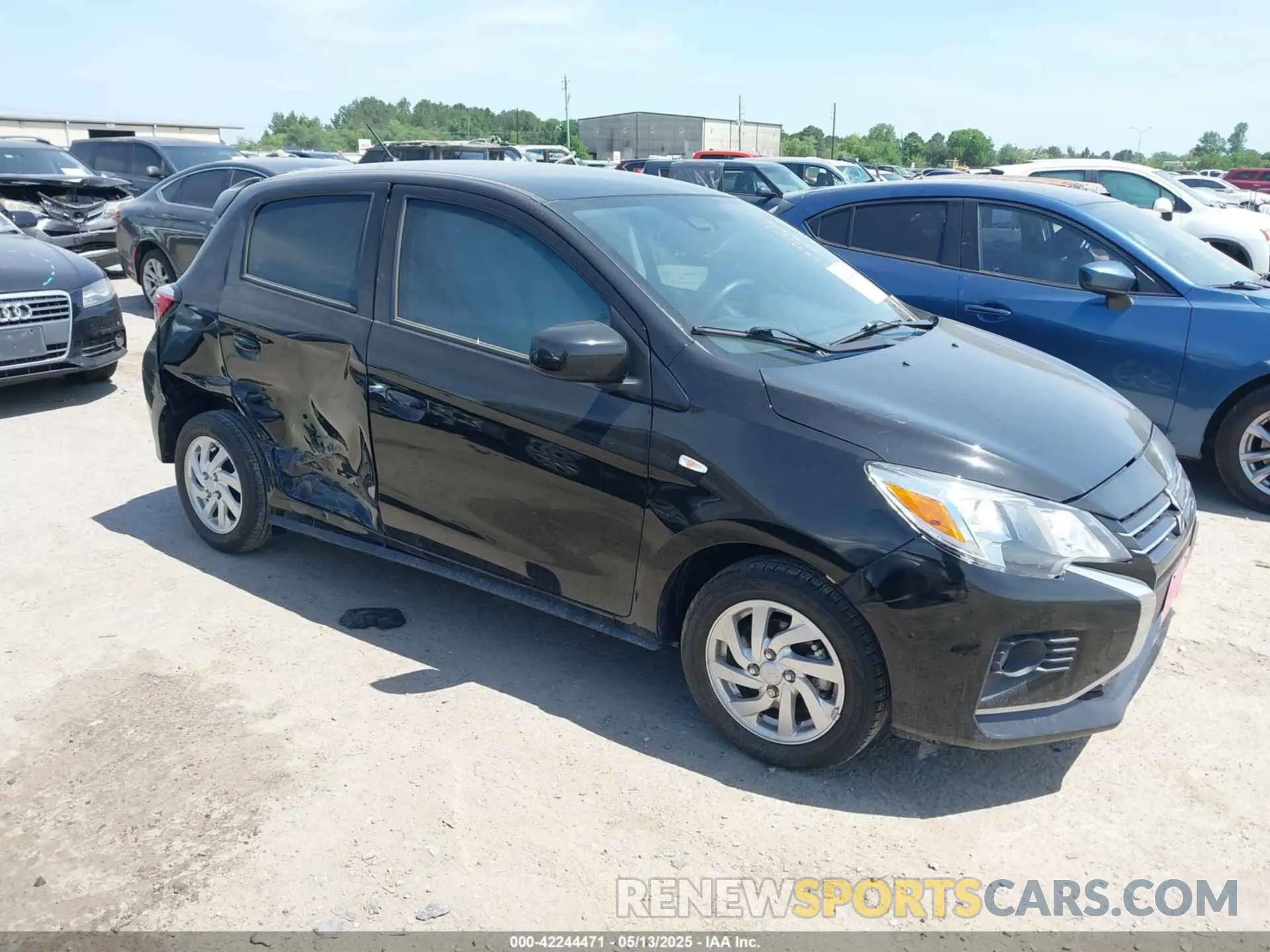 1 Photograph of a damaged car ML32AUHJ7RH003831 MITSUBISHI MIRAGE 2024