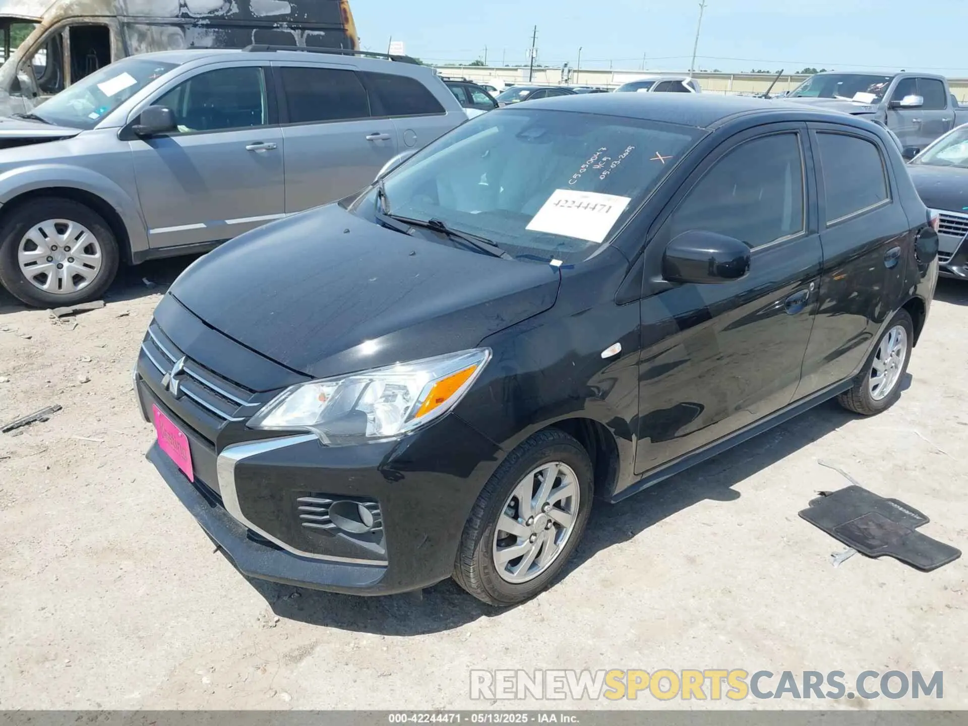 2 Photograph of a damaged car ML32AUHJ7RH003831 MITSUBISHI MIRAGE 2024
