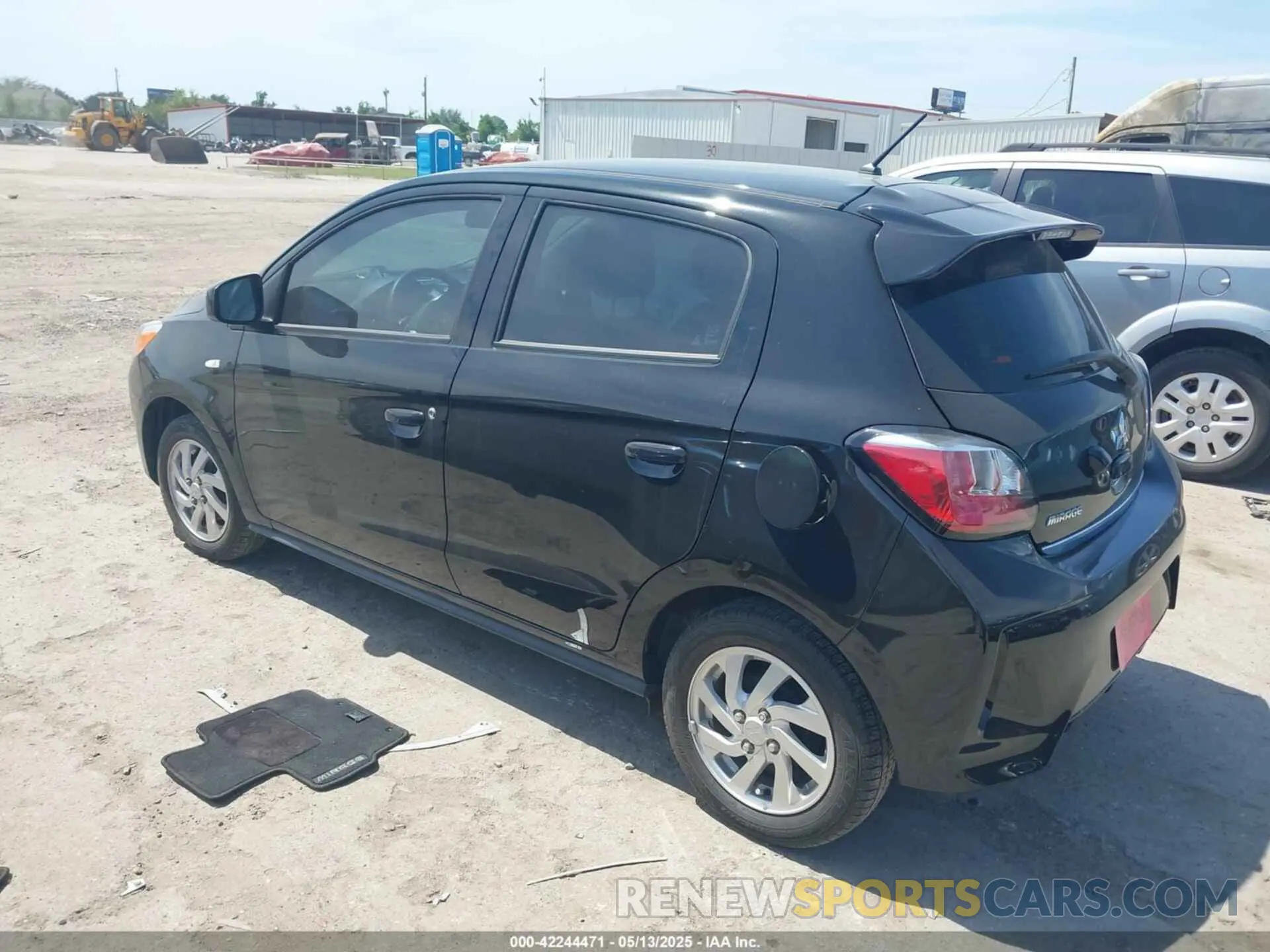 3 Photograph of a damaged car ML32AUHJ7RH003831 MITSUBISHI MIRAGE 2024