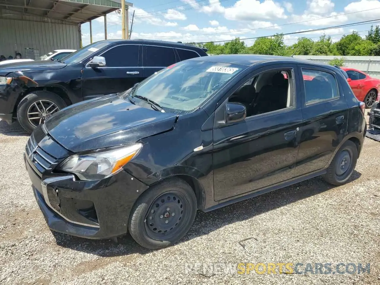 1 Photograph of a damaged car ML32AUHJ7RH005112 MITSUBISHI MIRAGE 2024