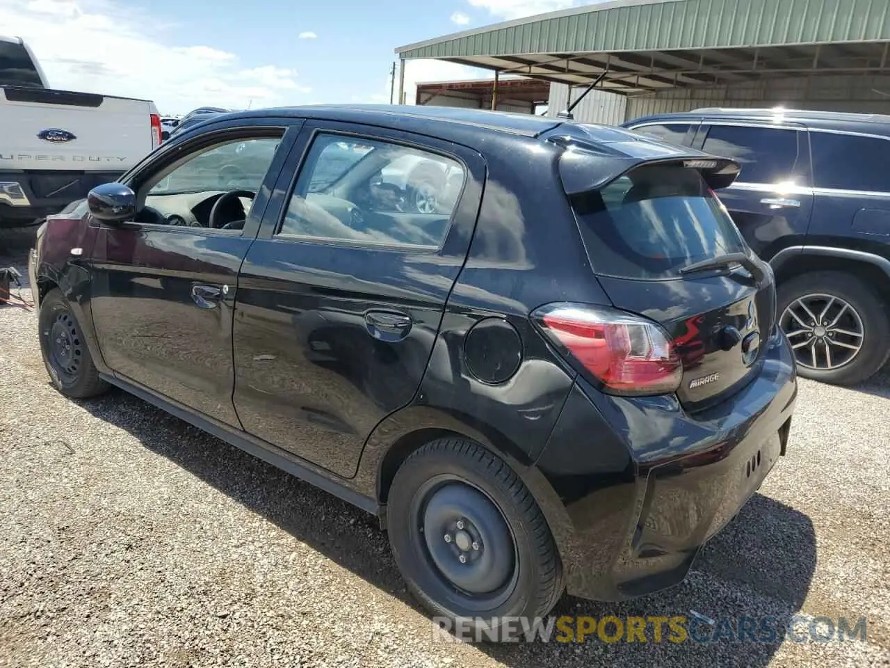2 Photograph of a damaged car ML32AUHJ7RH005112 MITSUBISHI MIRAGE 2024