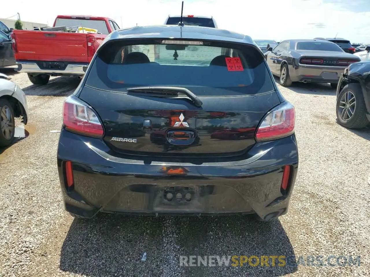 6 Photograph of a damaged car ML32AUHJ7RH005112 MITSUBISHI MIRAGE 2024