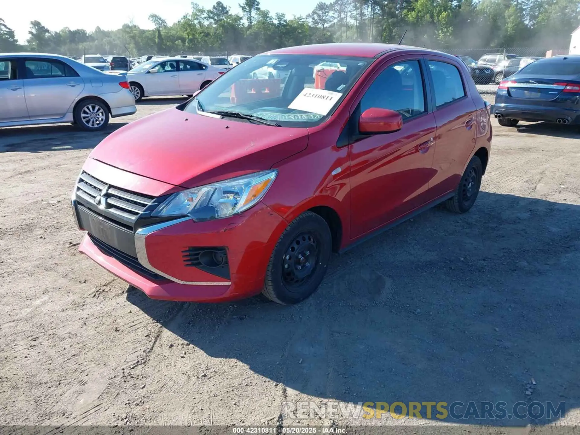 2 Photograph of a damaged car ML32AUHJ7RH006826 MITSUBISHI MIRAGE 2024