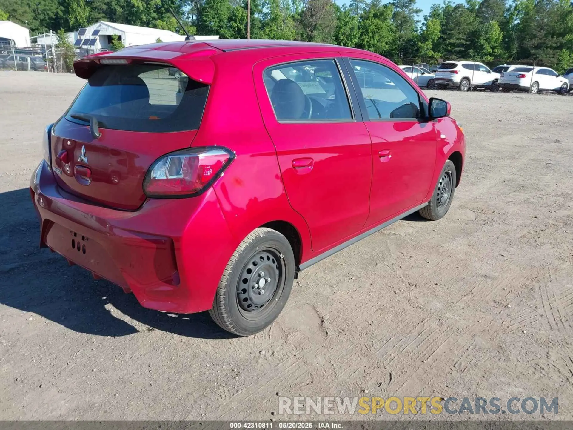 4 Photograph of a damaged car ML32AUHJ7RH006826 MITSUBISHI MIRAGE 2024